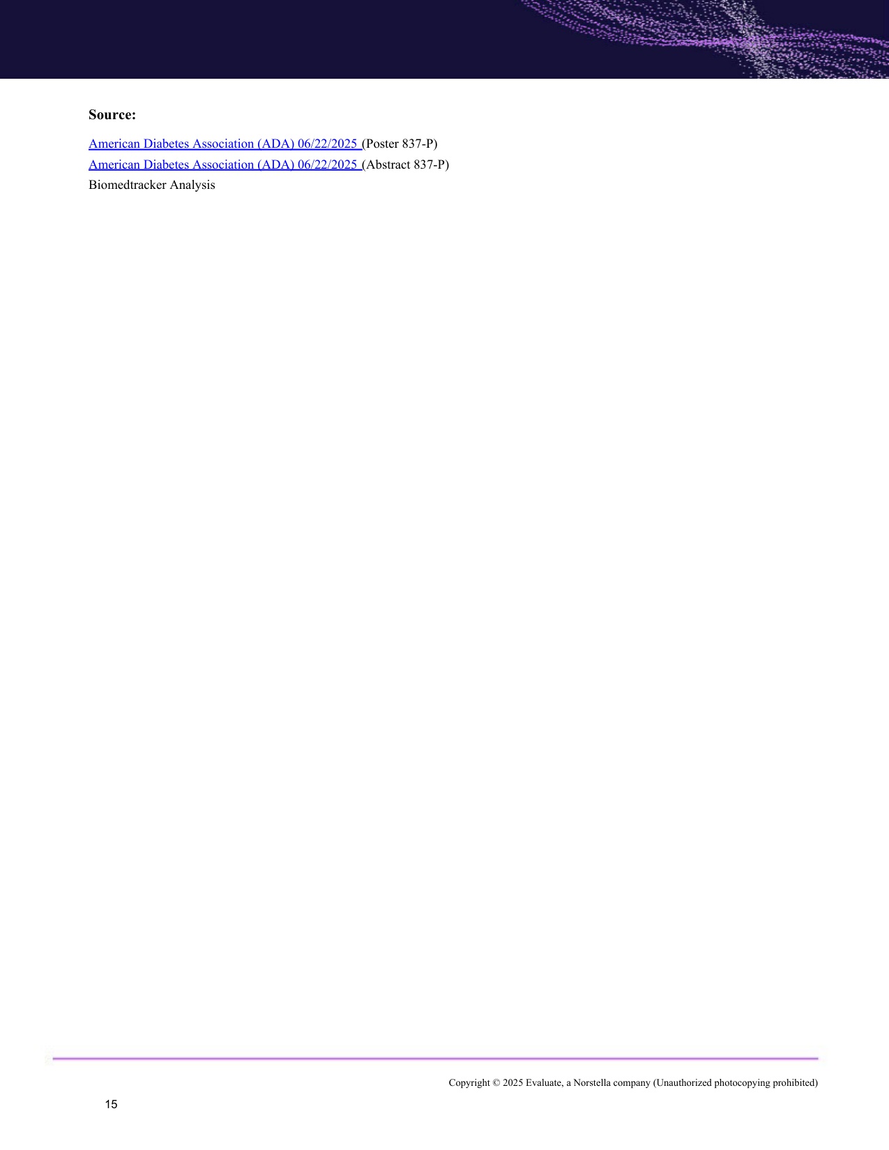 Biomedtracker2025美国糖尿病协会科学年会深度解析报告英文版44页.pdf