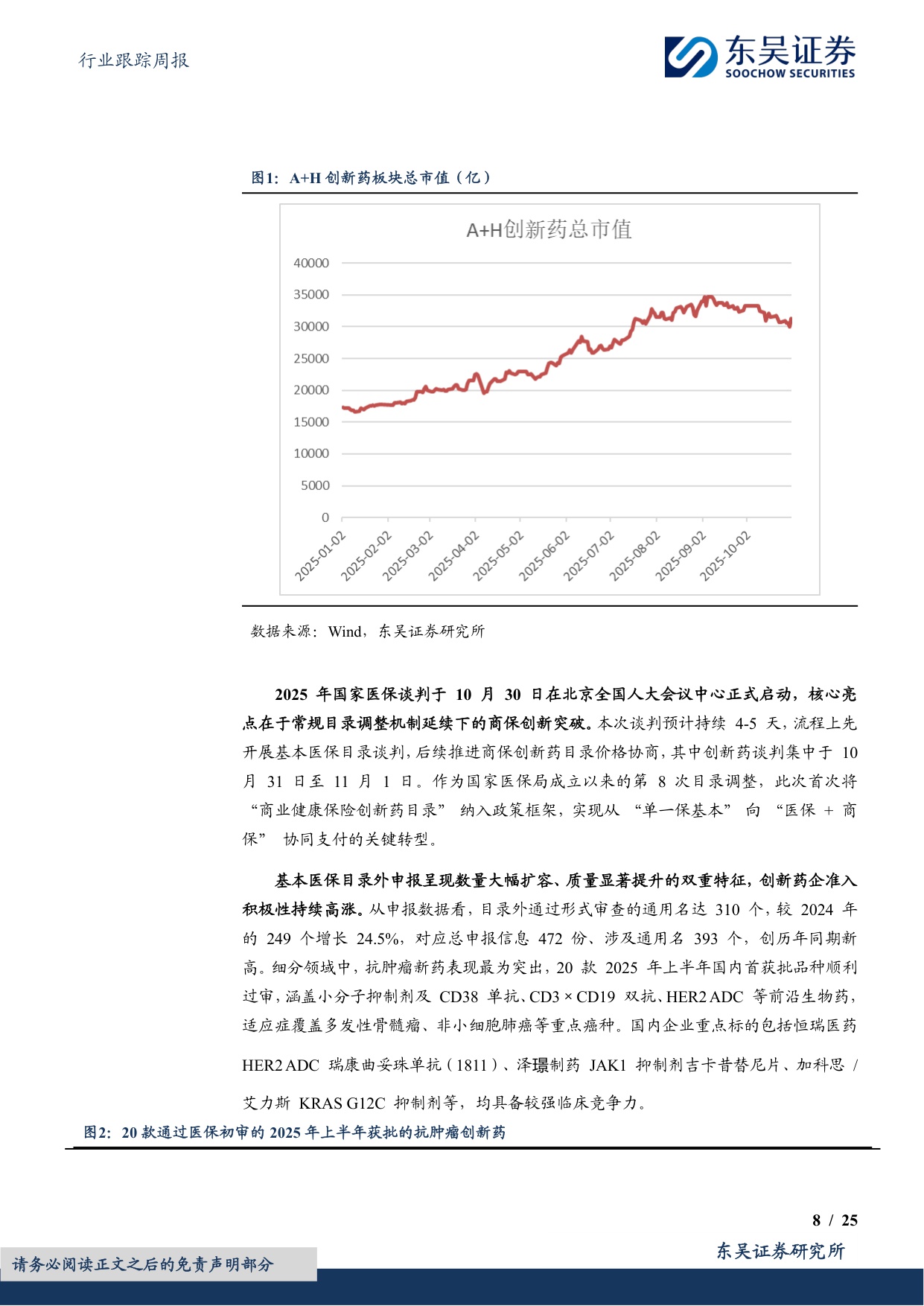 东吴证券-医药生物行业跟踪周报2025创新药医保谈判启动与调整到位积极布局优质标的.pdf
