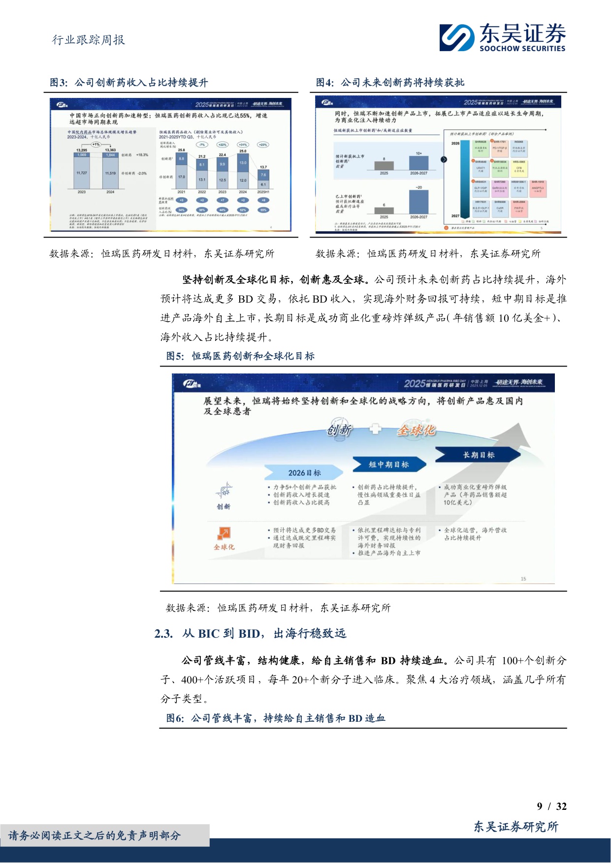 东吴证券-医药生物行业跟踪周报看好创新药出海重点推荐恒瑞医药百济神州等.pdf