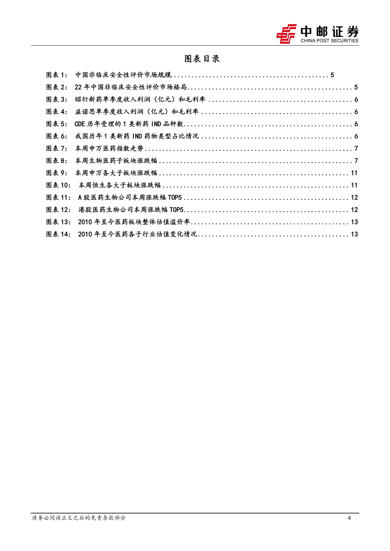 中邮证券-医药生物行业周报国内创新药研发景气回暖关注非临床安评行业投资机会.pdf