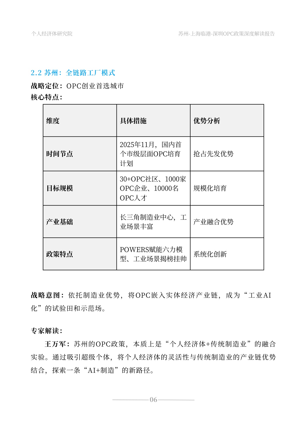 2026苏州上海深圳OPC政策深度解读报告 三座城市的战略博弈与时代信号-个人经济体研究院-31页.pdf