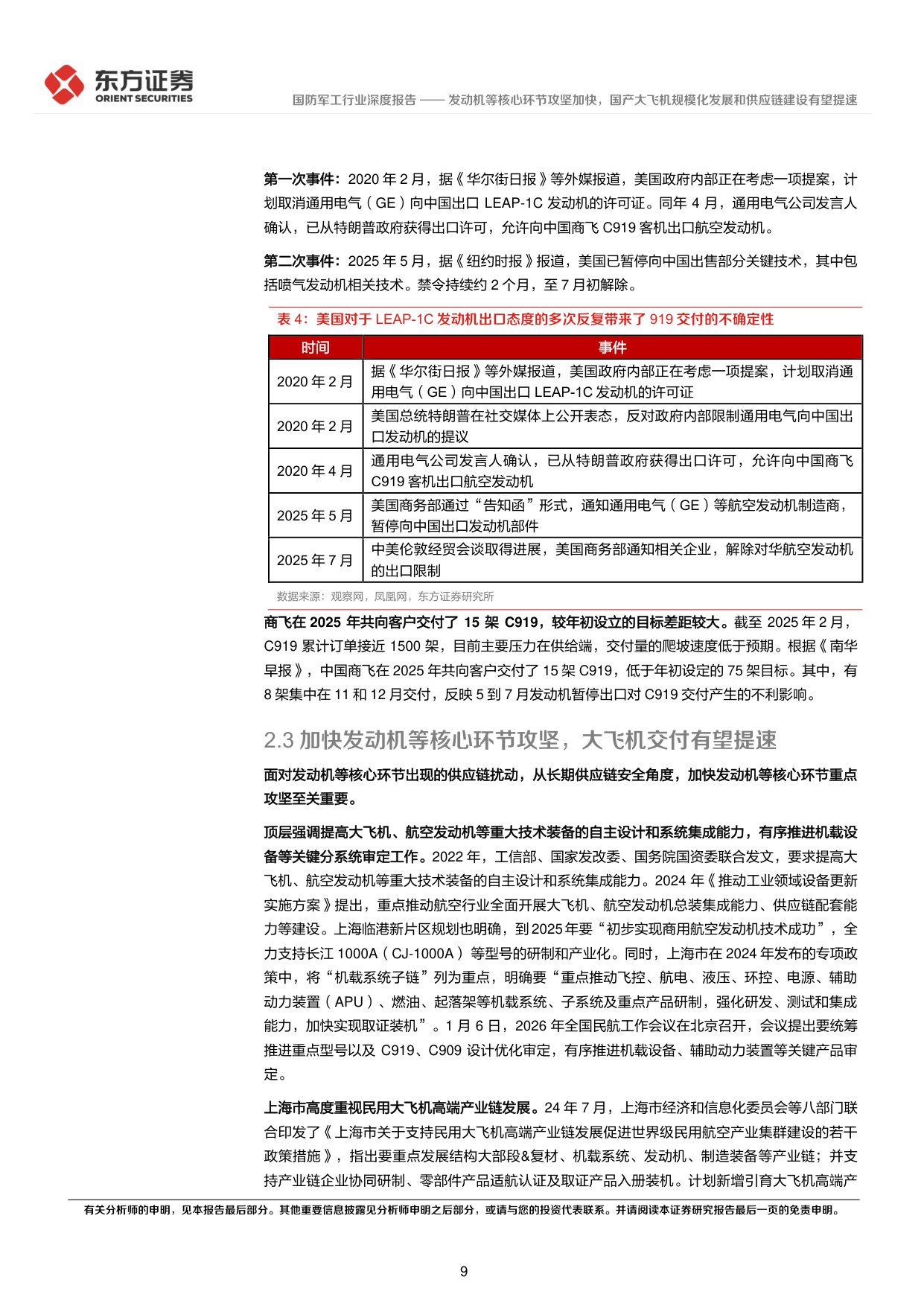 大飞机系列报告一：发动机等核心环节攻坚加快，国产大飞机规模化发展和供应链建设有望提速.pdf