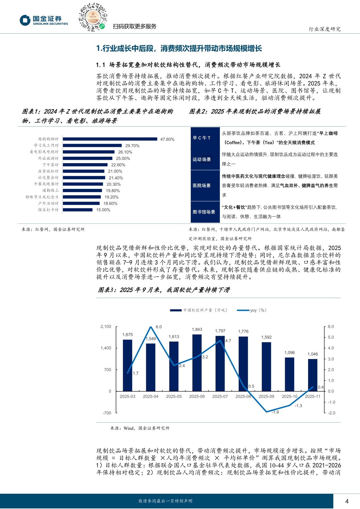 连锁茶饮行业研究：市场扩容持续，供应链铸就头部壁垒.pdf