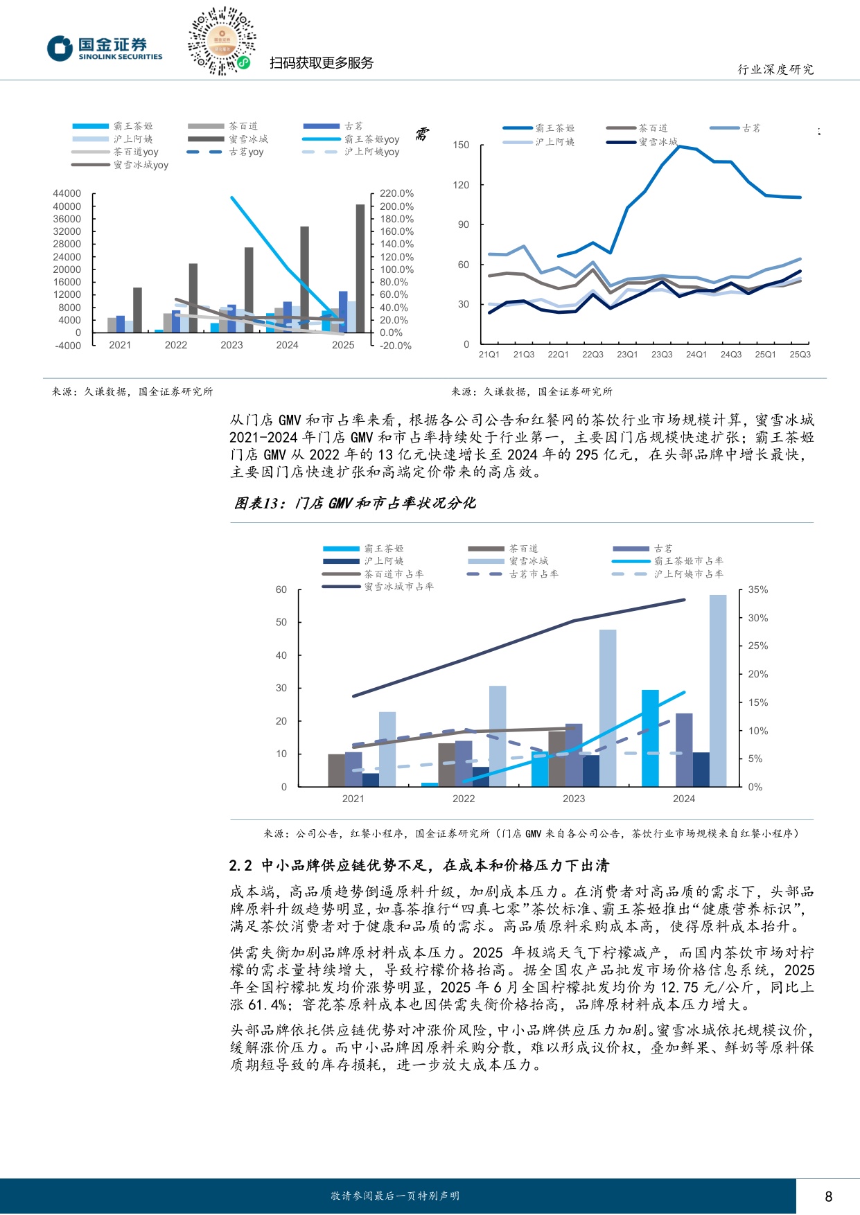 连锁茶饮行业研究：市场扩容持续，供应链铸就头部壁垒.pdf