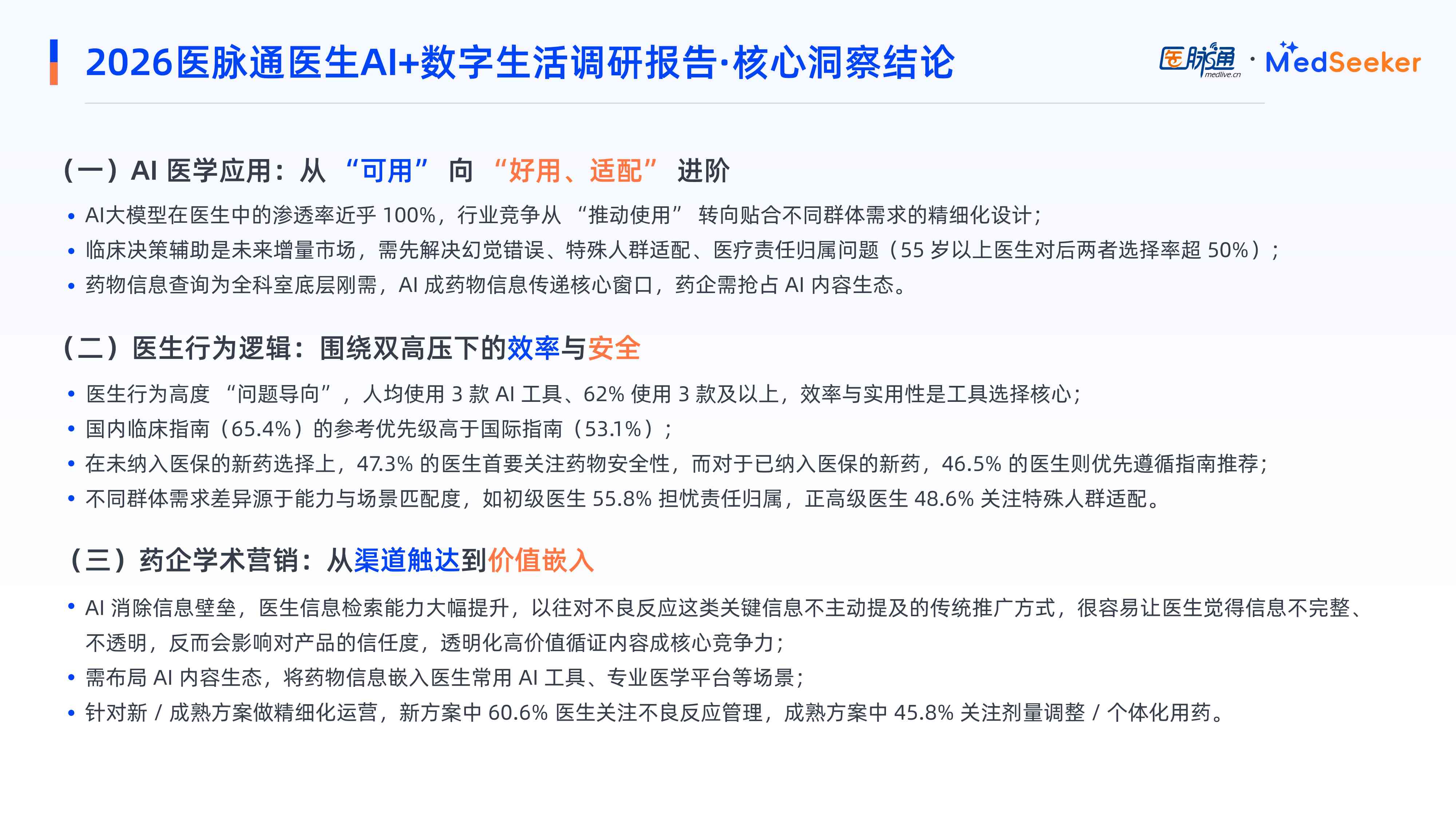 医脉通2026医生AI数字生活调研报告-摘要版27页.pdf