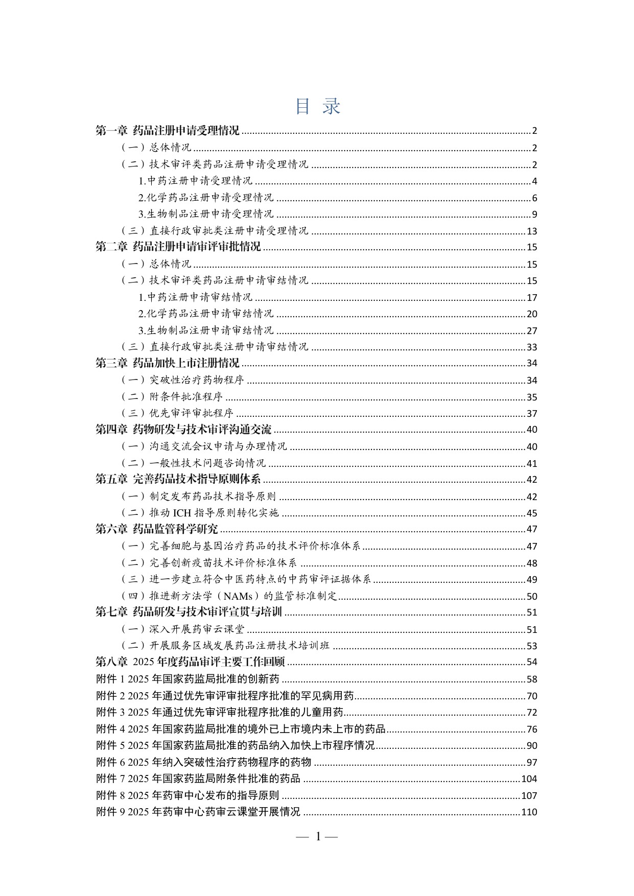 国家药监局2025年度药品审评报告115页.pdf