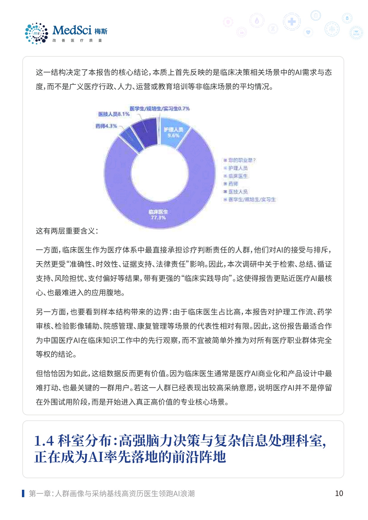 2025中国医务人员AI临床应用与循证决策趋势洞察报告-83页.pdf