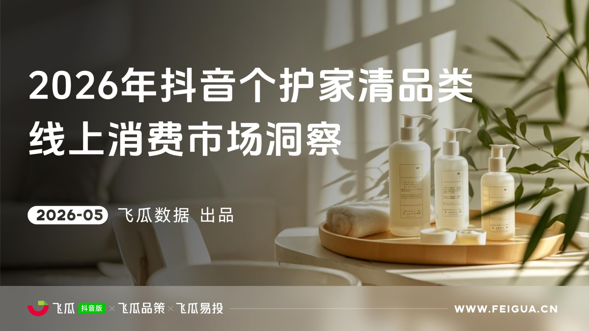 2026年抖音个护家清品类线上消费洞察-飞瓜数据飞瓜品策飞瓜易投.pdf