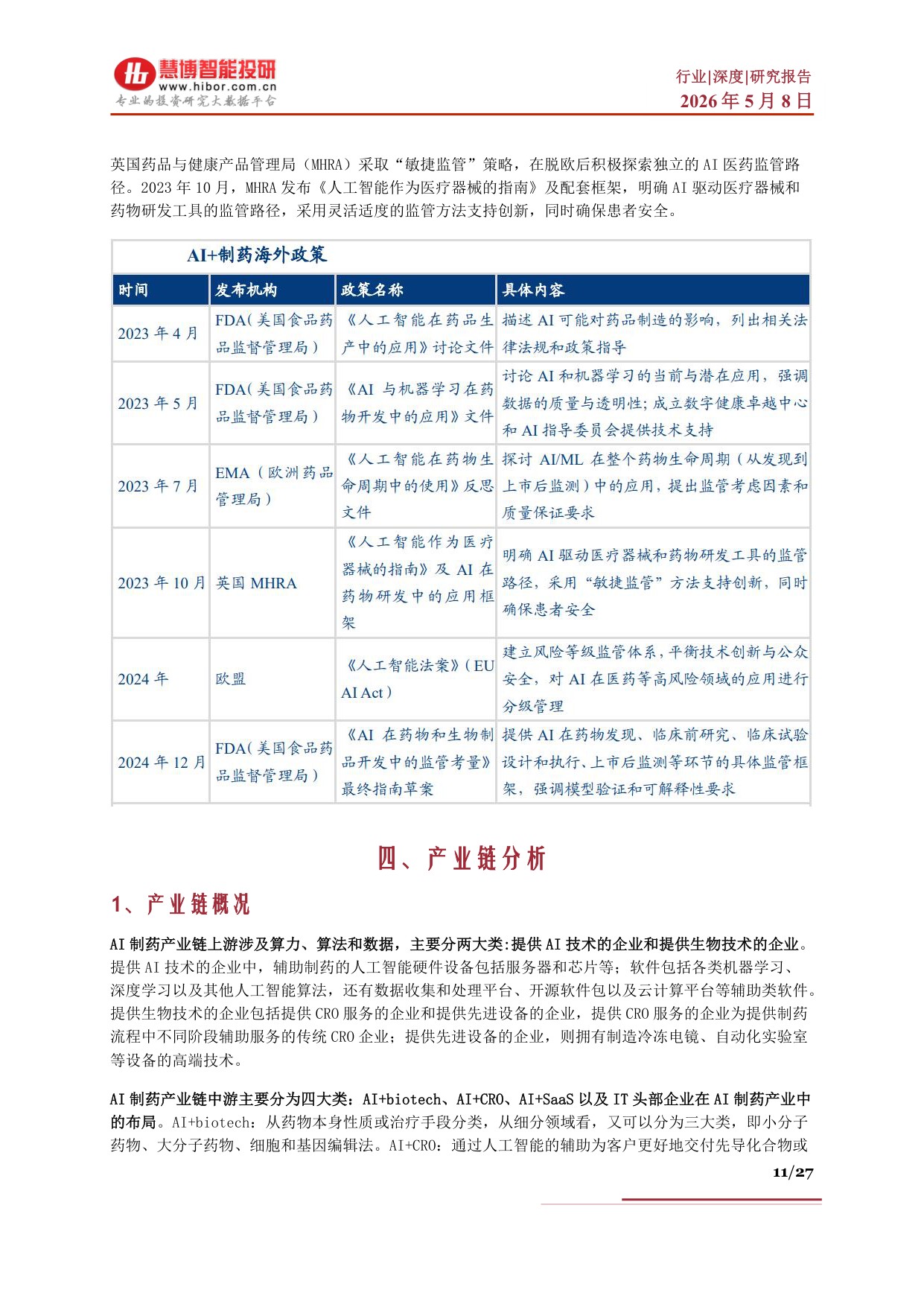 AI制药行业深度：行业概况、市场空间、产业链及相关公司深度梳理.pdf