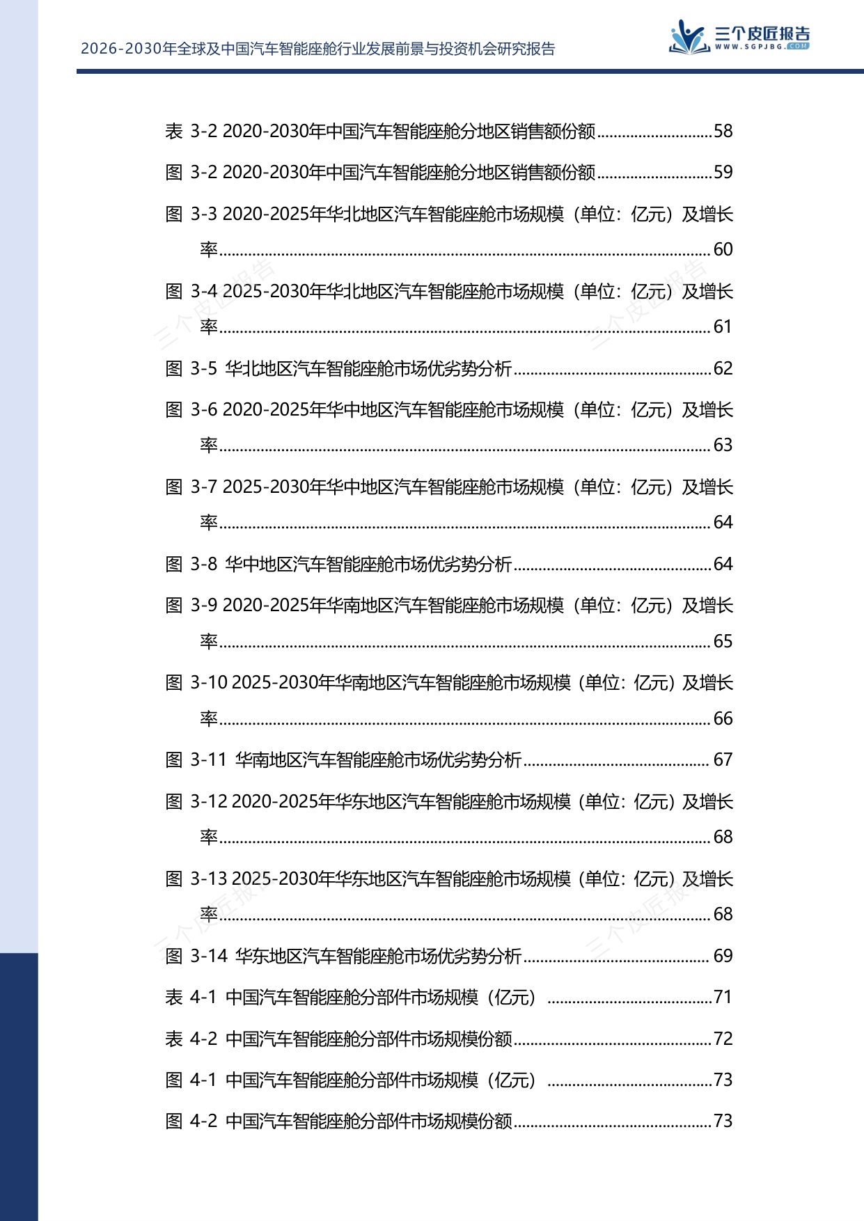 2026-2030年全球及中国汽车智能座舱行业发展前景与投资机会研究报告.pdf