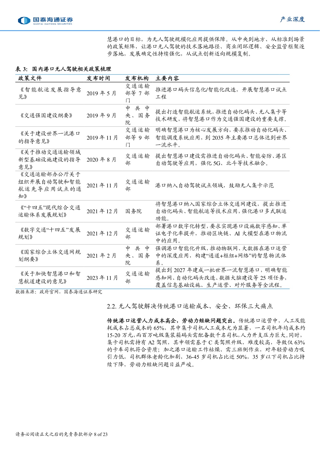 具身智能产业深度研究（八）：港口无人驾驶：具身智能商业化落地的先行标杆.pdf