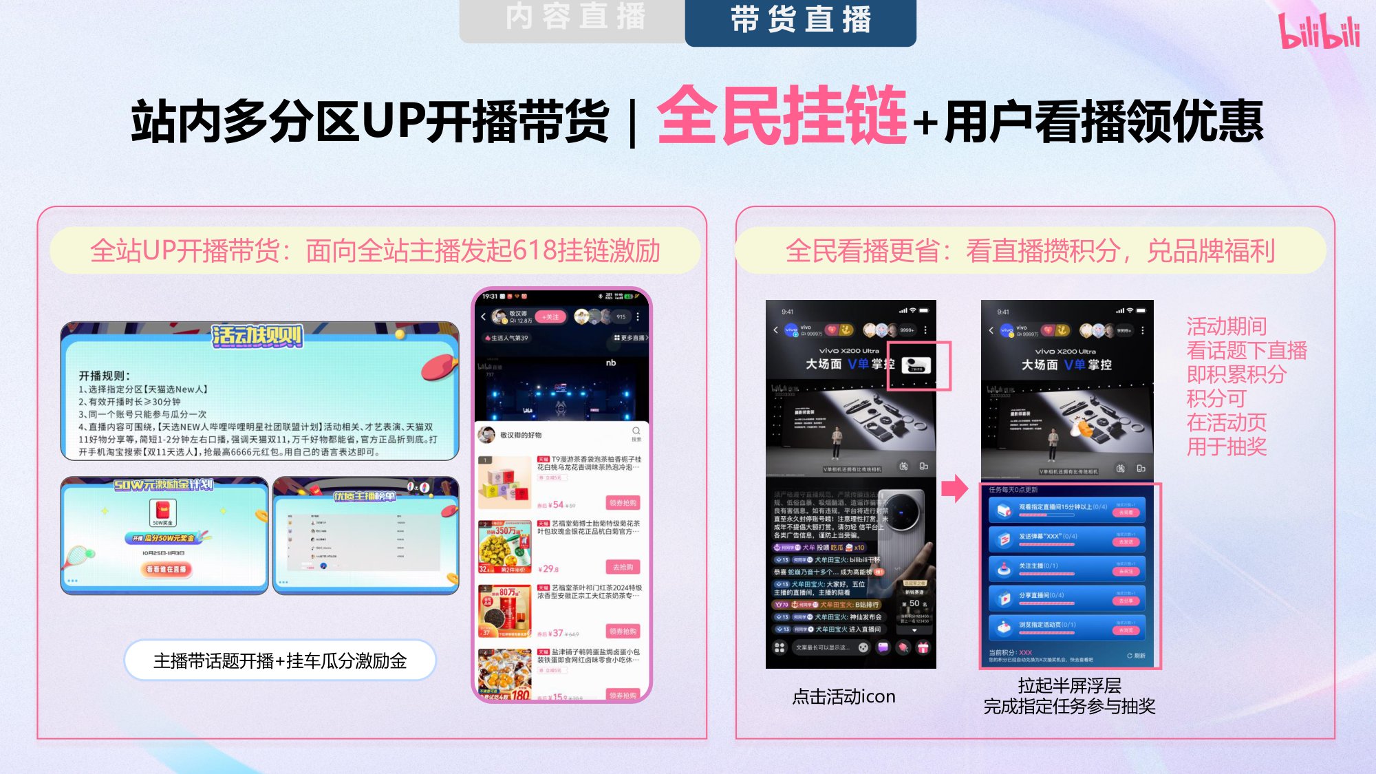 2026哔哩哔哩618大促内容直播带货营销方案.pdf
