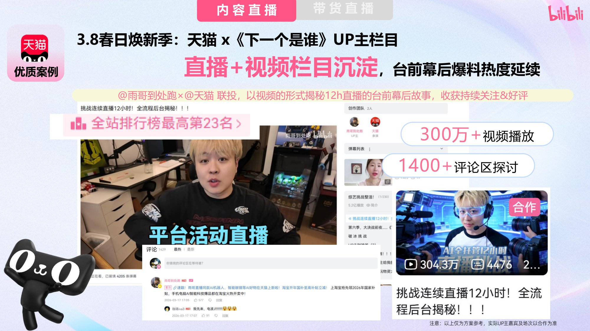 2026哔哩哔哩618大促内容直播带货营销方案.pdf