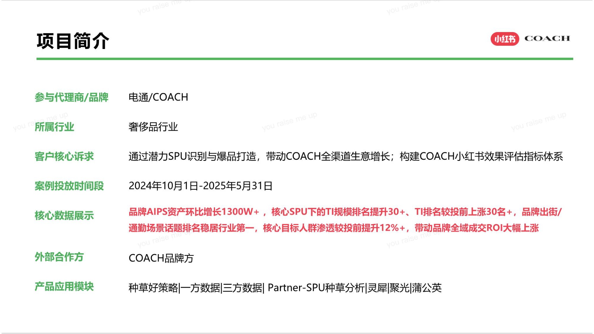 COACH蔻驰小红书内容营销方案.pdf