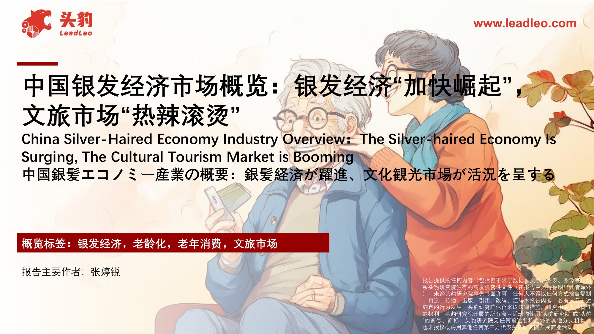 头豹研究院：中国银发经济市场概览：银发经济“加快崛起”，文旅市场“热辣滚烫”.pdf