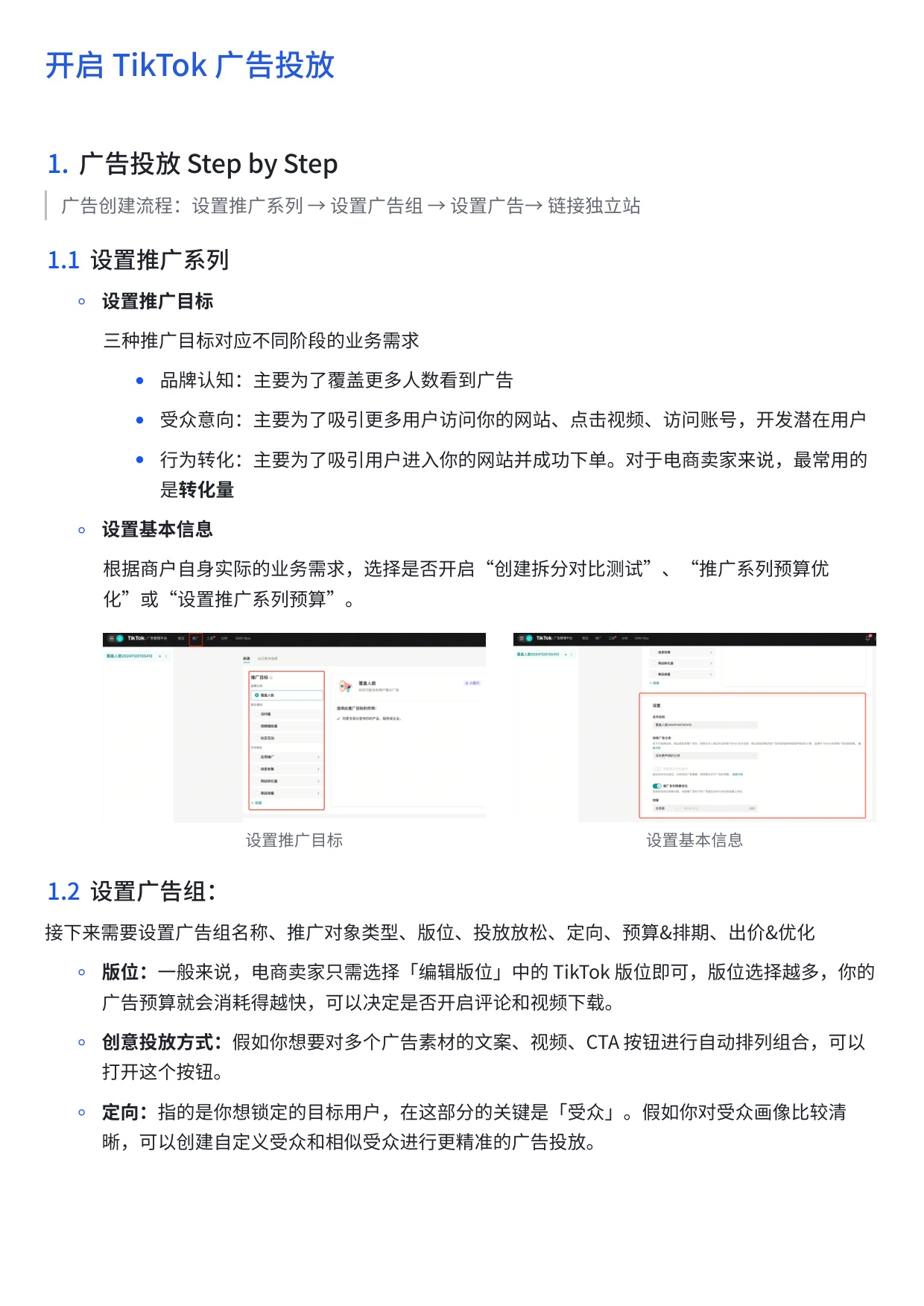 Shoplazza：2025年独立站 + TikTok Ads 实践指南.pdf