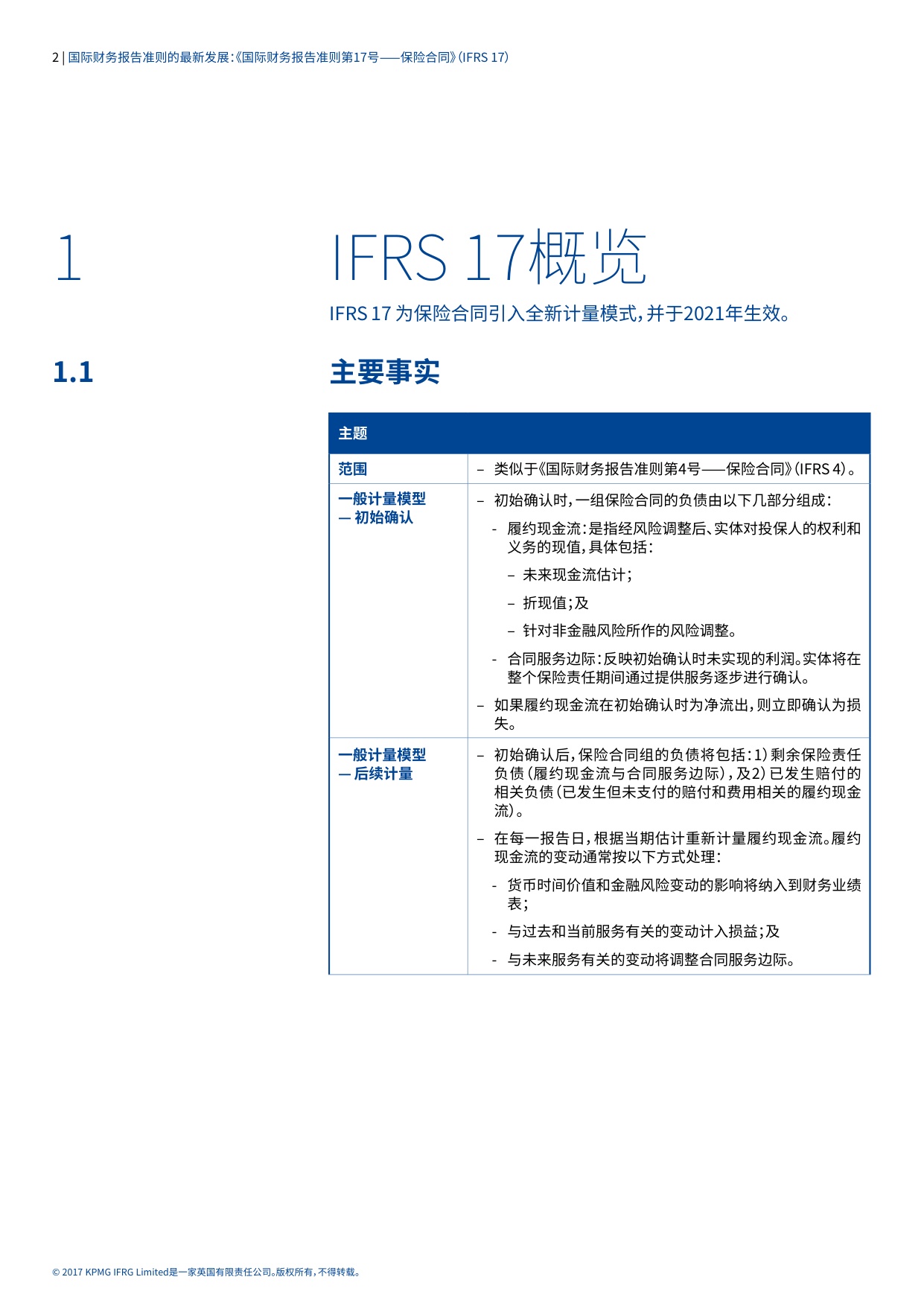 186页-毕马威-国际财务报告准则的最新发展：《国际财务报告准则第17号——保险合同》（IFRS 17）.pdf