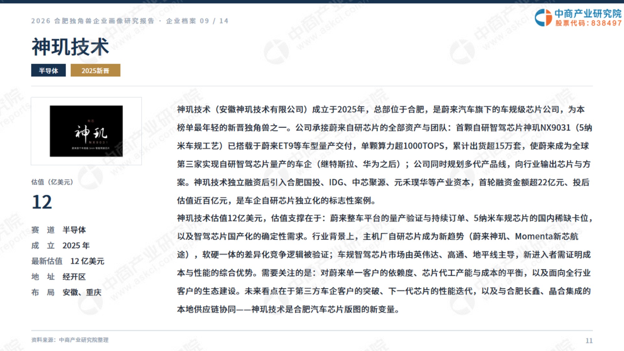 2026合肥独角兽企业画像研究报告.pdf