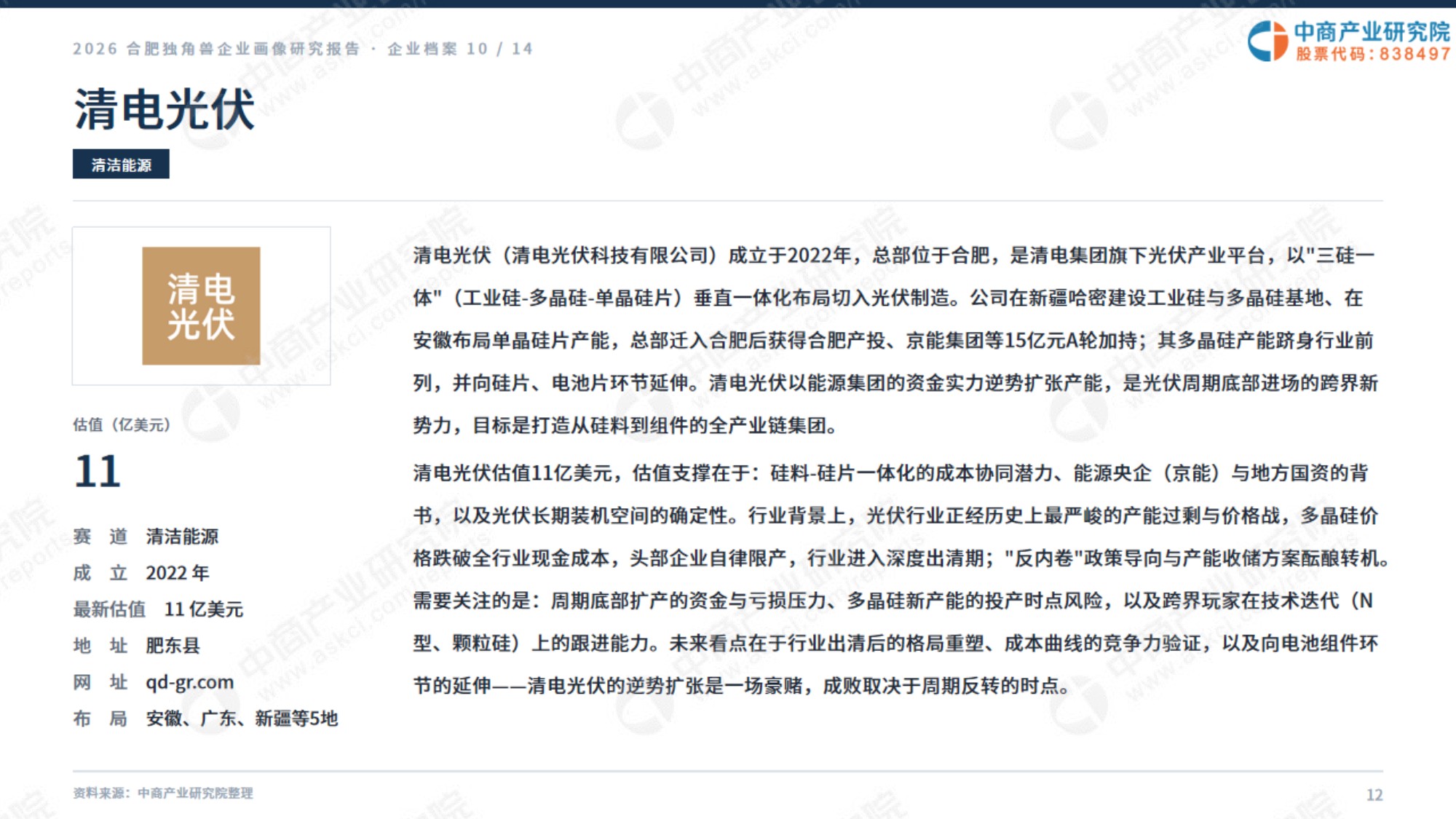 2026合肥独角兽企业画像研究报告.pdf