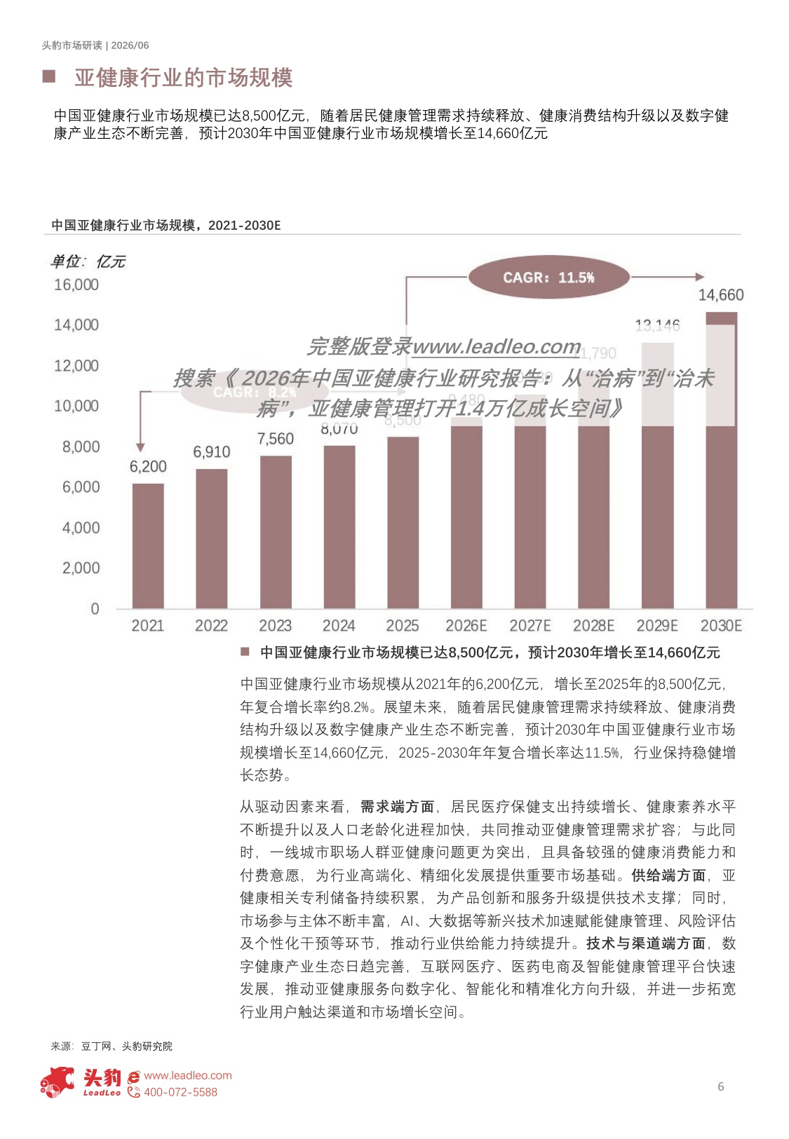 2026年中国亚健康行业研究报告：从“治病”到“治未病”，亚健康管理打开1.4万亿成长空间（精华版）-头豹研究院.pdf