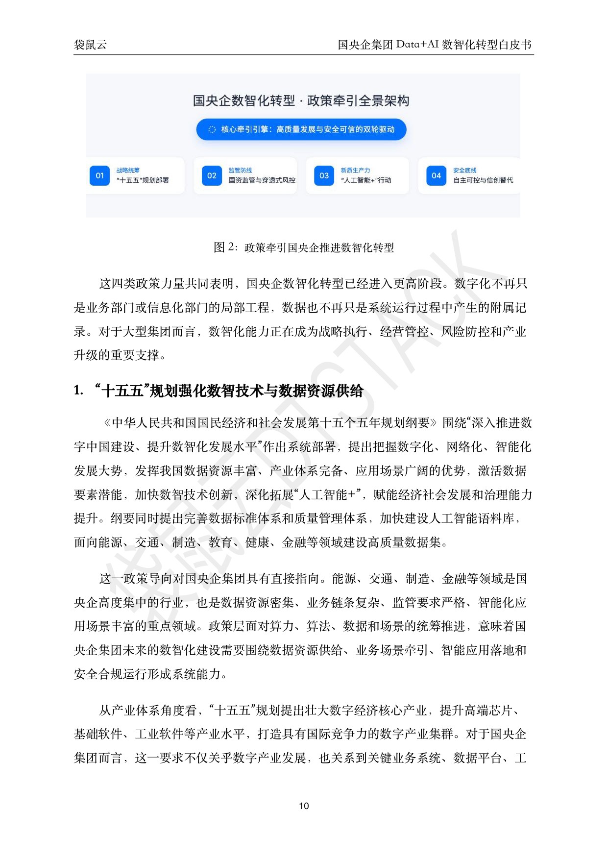 袋鼠云：2026国央企集团 Data+AI 数智化转型白皮书.pdf
