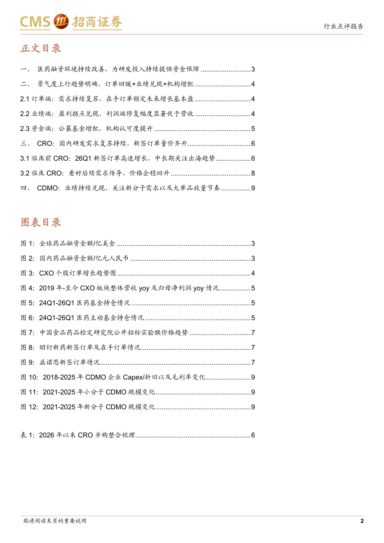 CXO行业报告景气度上行趋势明确把握两条核心主线-26070511页.pdf