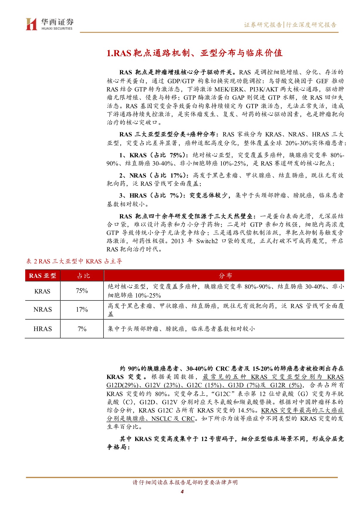 RAS赛道行业深度报告从不可成药到泛靶点突破胰腺癌最大蓝海赛道迎来兑现期-26081829页.pdf