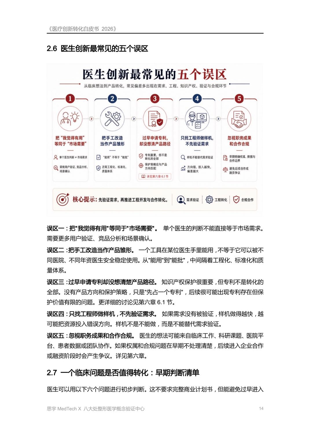 八大处整形医学概念验证中心医疗创新转化白皮书2026从临床问题到上市产品59页.pdf