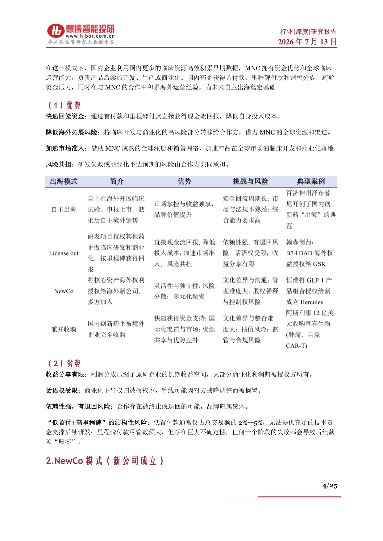 创新药行业深度发展现状出海优势AI重塑产业链及相关公司深度梳理-26071325页.pdf