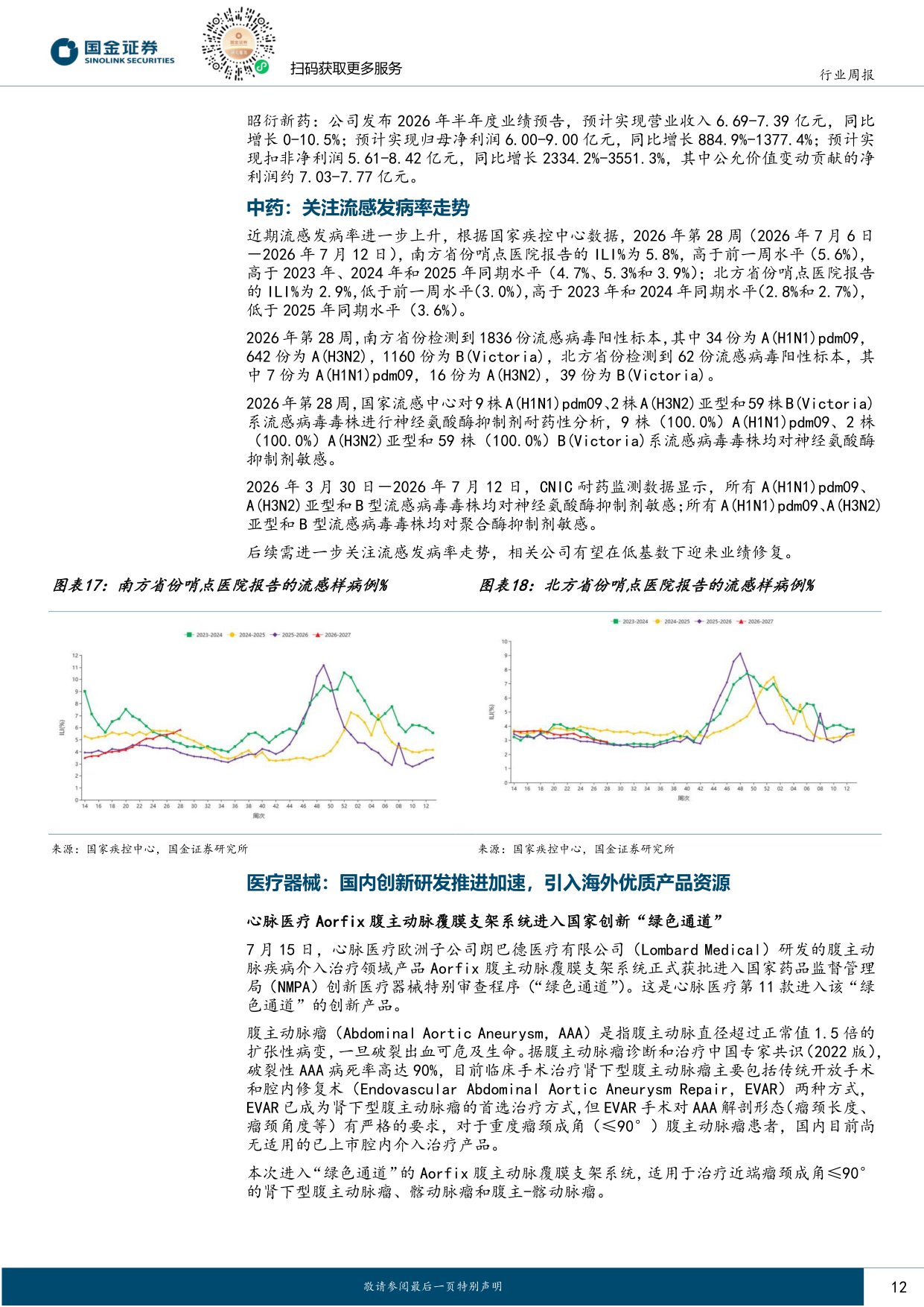 国金证券-医药健康行业研究多家公司发布业绩预告CXO景气上行持续验证.pdf