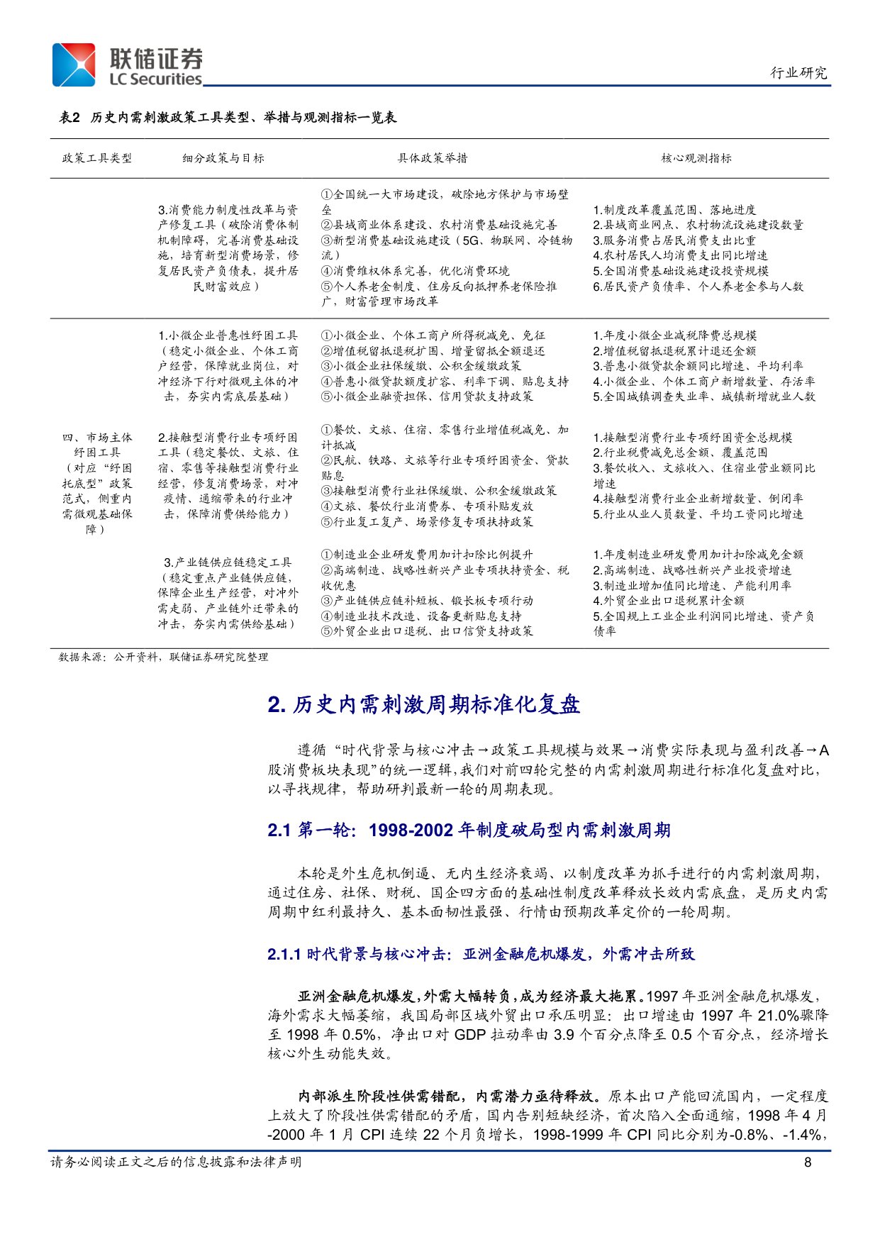 食品饮料：扩大内需战略专题研究（三）-历轮“内需刺激”周期中，消费如何表现？（上）-20260706-联储证券-32页.pdf