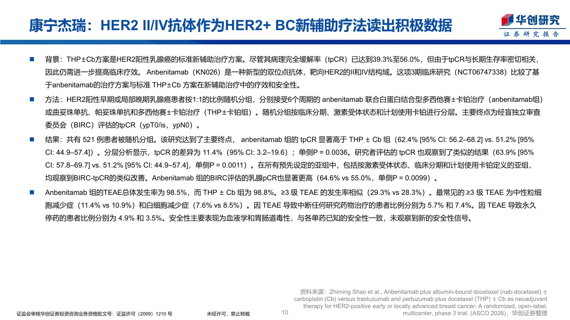医药行业创新药周报ASCO2026PlenarySession及LBA数据更新-26060124页.pdf
