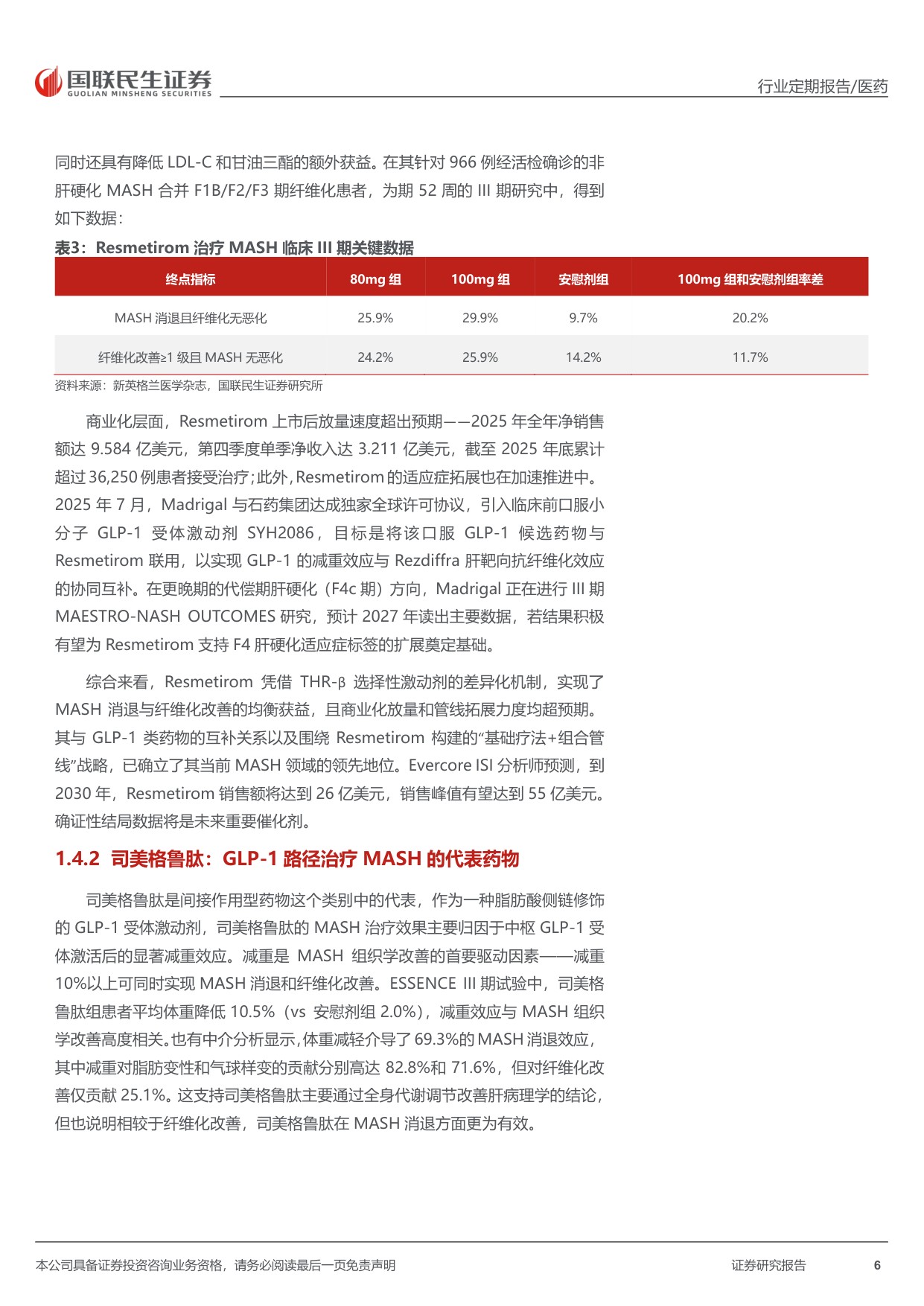 医药行业周报MASH赛道专题梳理创新机制百花齐放-26051019页.pdf