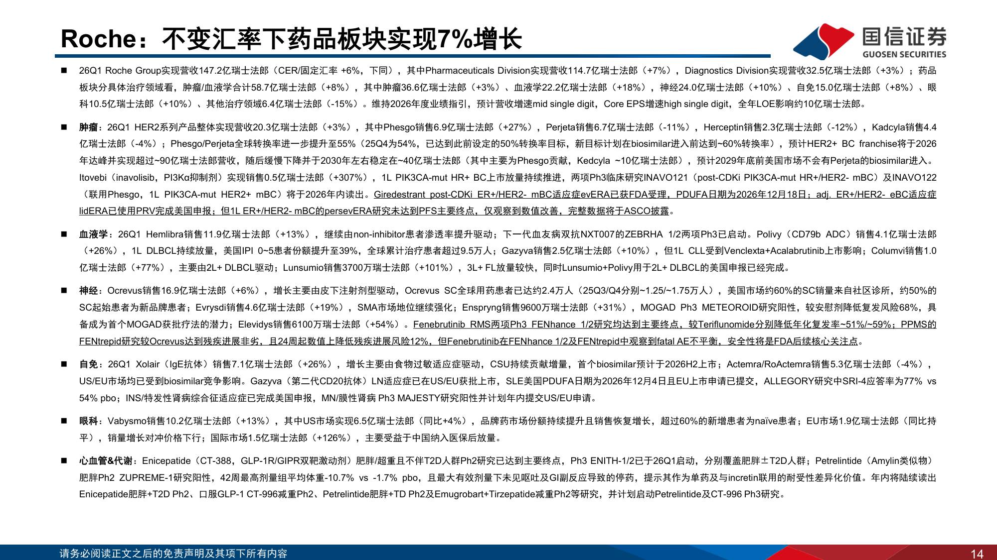 医药生物行业海外制药企业2026Q1业绩回顾MNC在CVRM赛道布局更新-26052030页.pdf