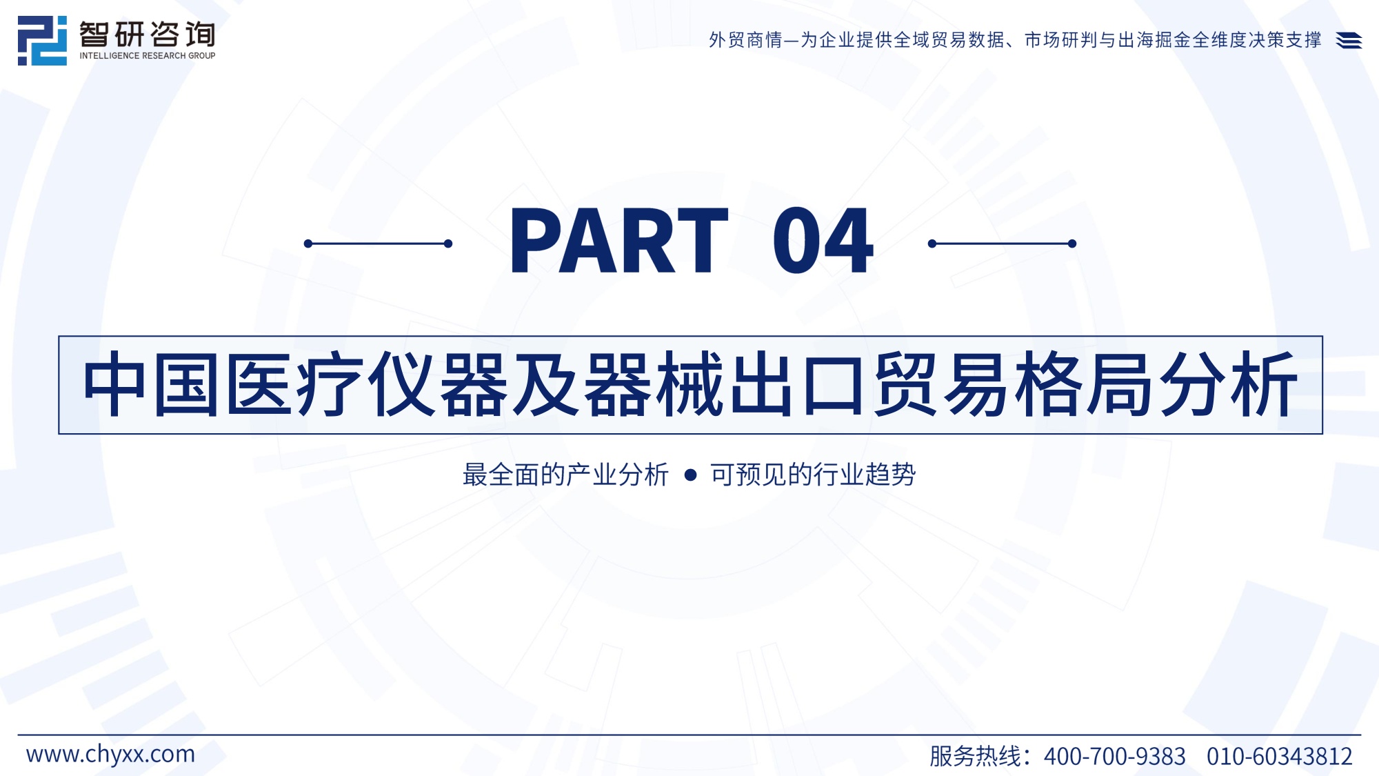 智研咨询全球与中国医疗仪器及器械行业产销贸易概况及分国别出口潜力研判报告2026版25页.pdf