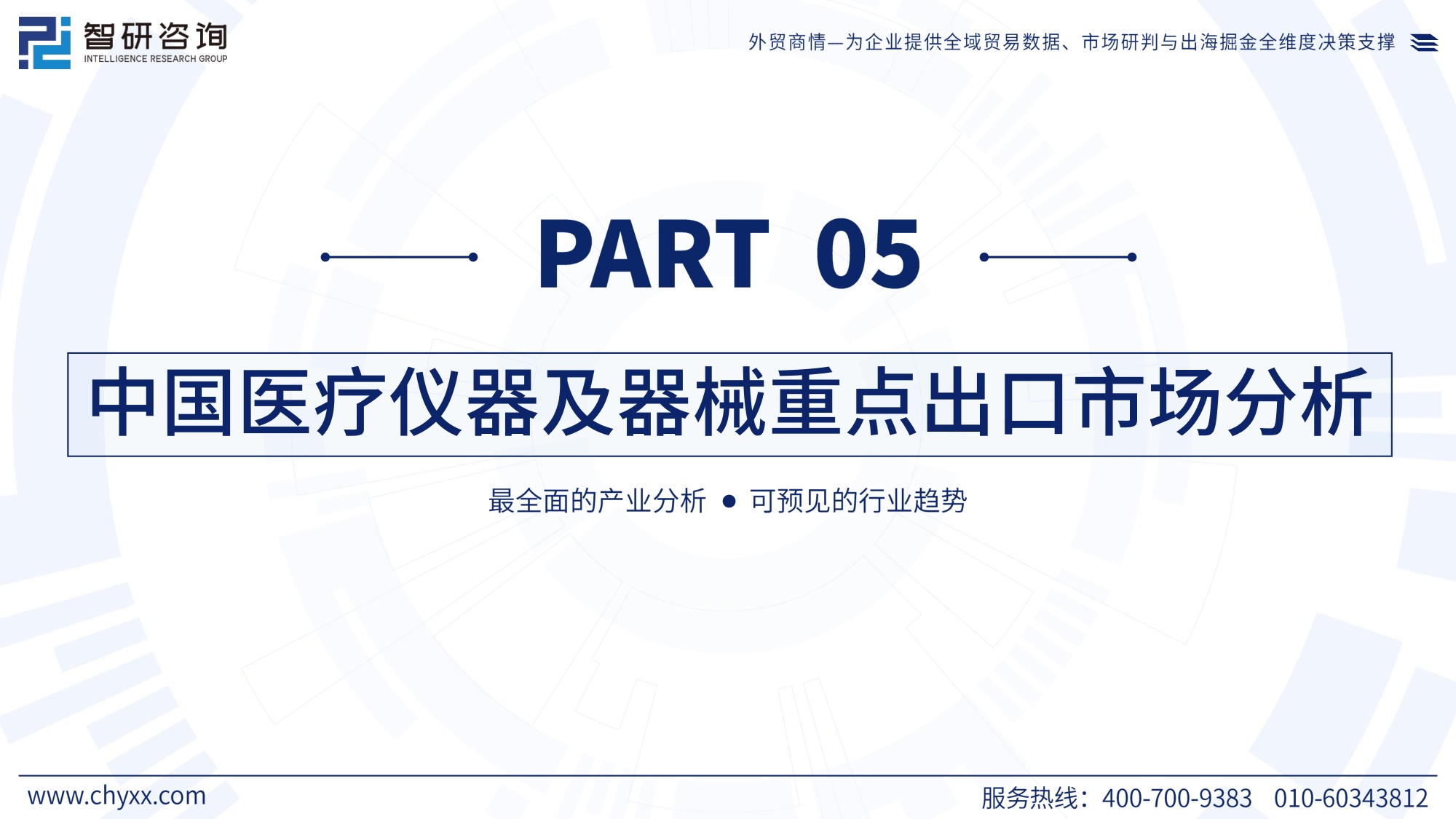 智研咨询全球与中国医疗仪器及器械行业产销贸易概况及分国别出口潜力研判报告2026版25页.pdf