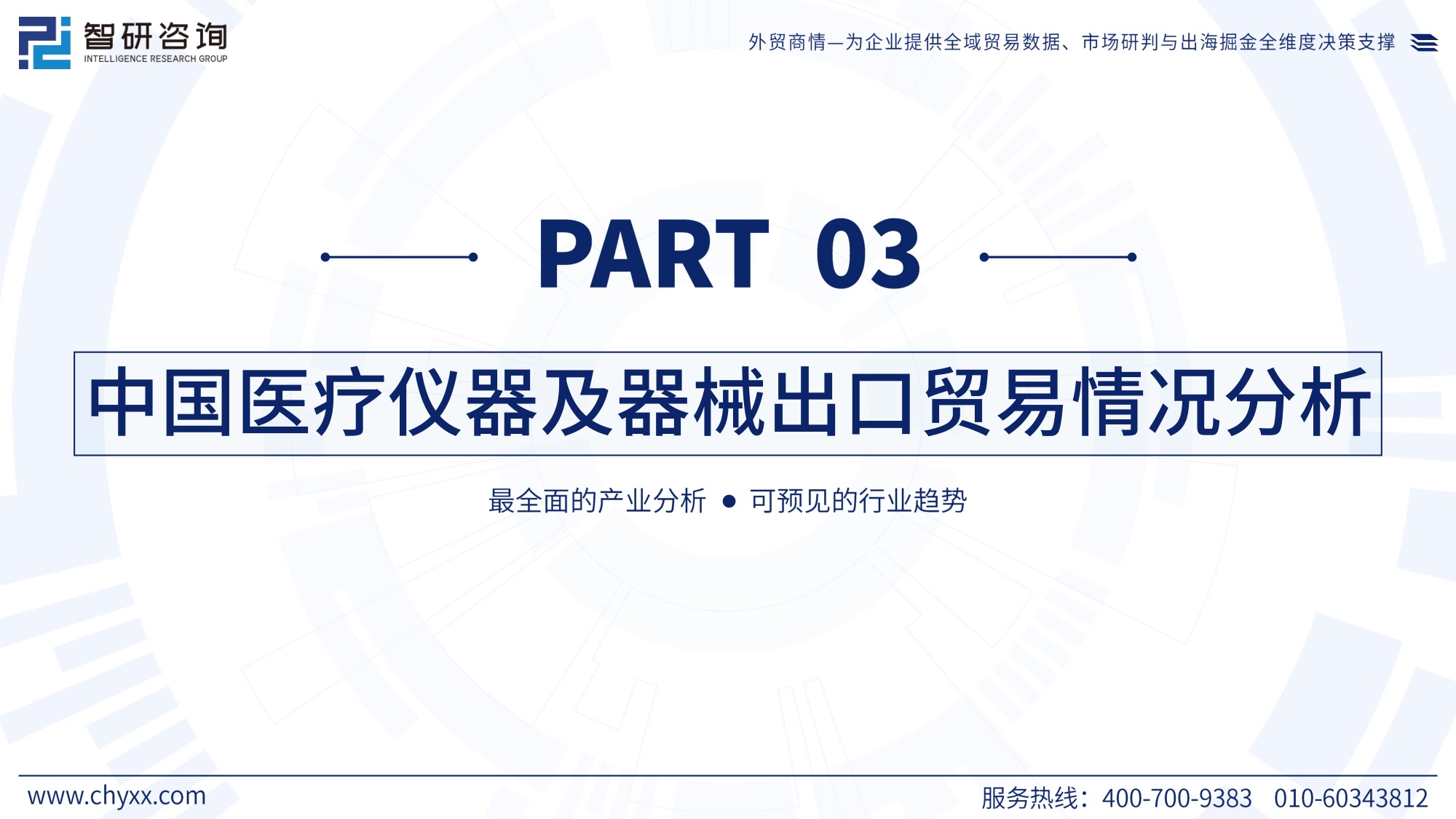 智研咨询全球与中国医疗仪器及器械行业产销贸易概况及分国别出口潜力研判报告2026版25页.pdf