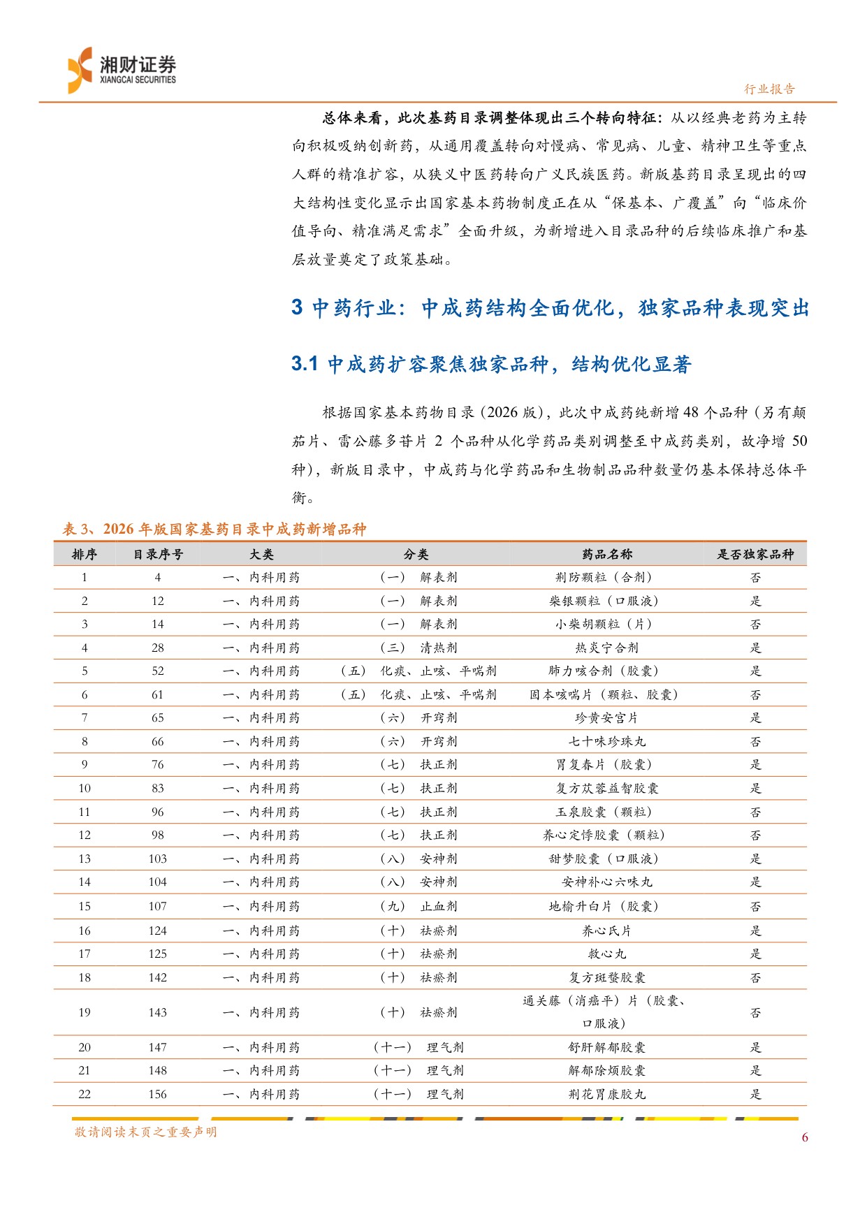 中药行业2026年版国家基药目录独家品种引领基层放量可期-26071523页.pdf