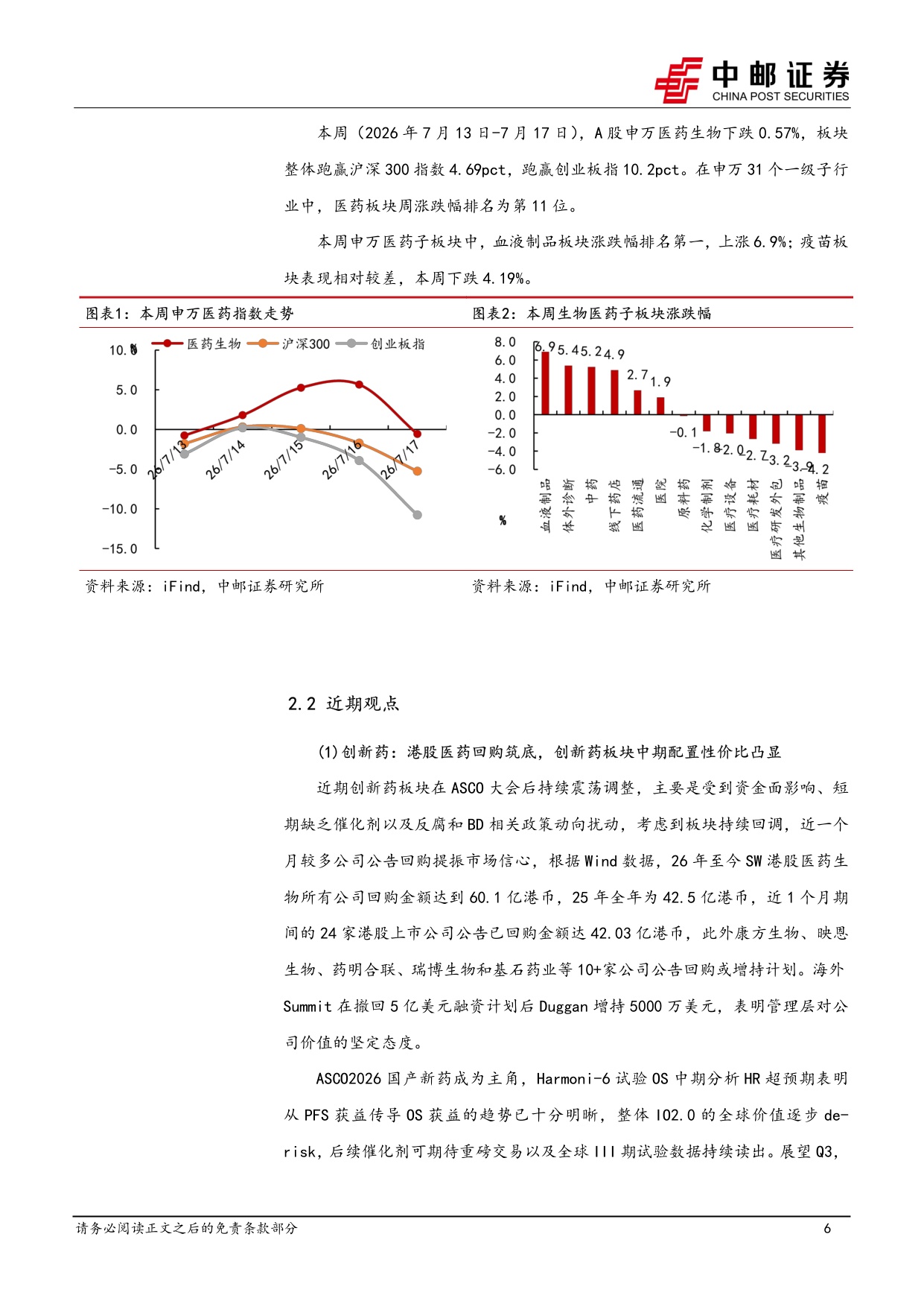 中邮证券-医药生物行业周报不惧调整医药有望继续迎来资金政策基本面共振向上.pdf