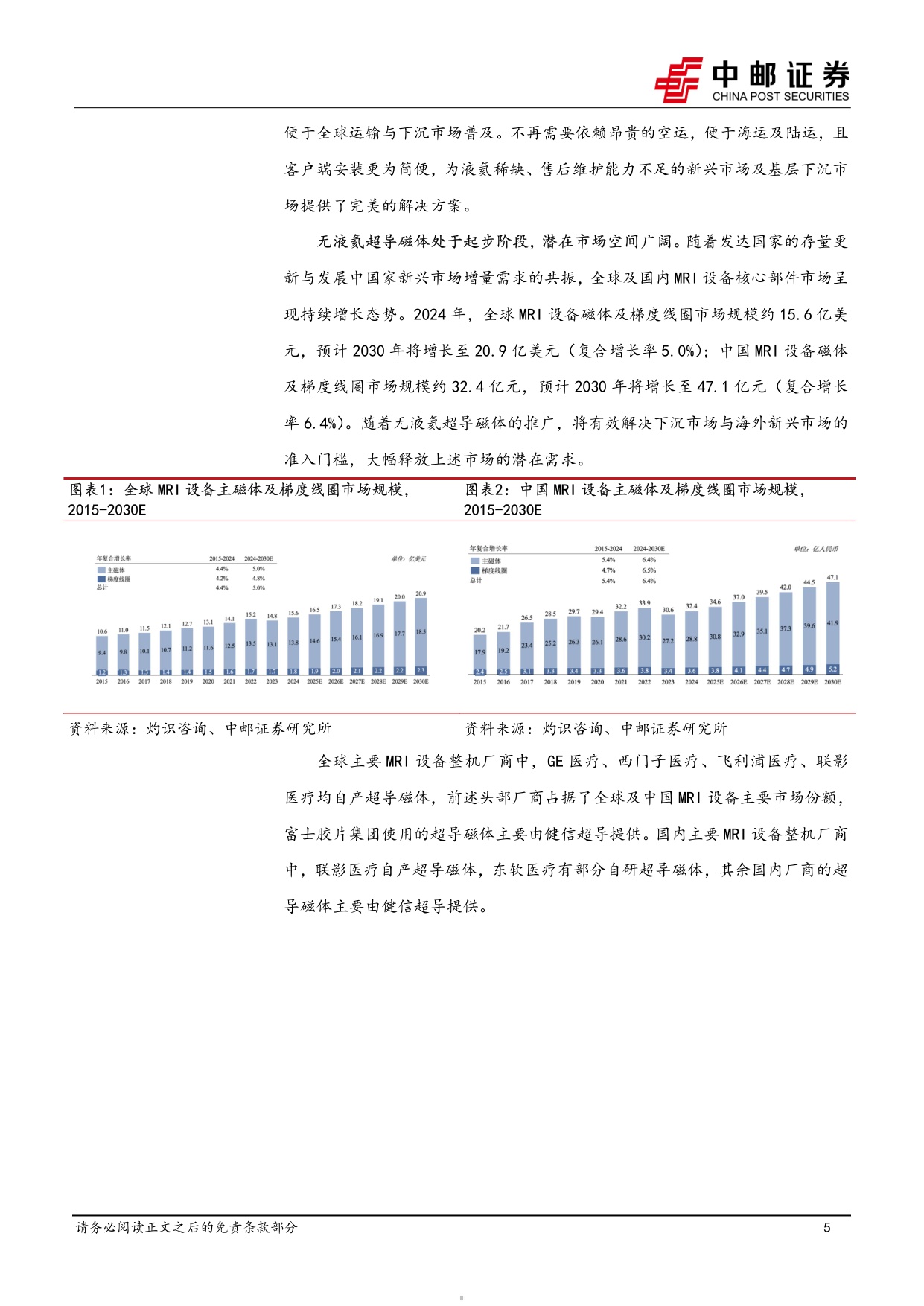 中邮证券-医药生物行业周报无液氦超导磁体或在全球加速渗透关注健信超导.pdf