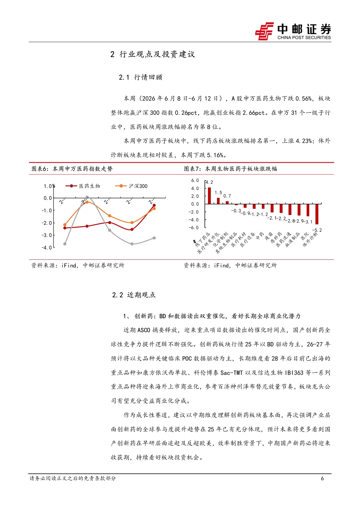 中邮证券-医药生物行业周报医药板块上市公司回购增持频出行业走势有望筑底企稳.pdf