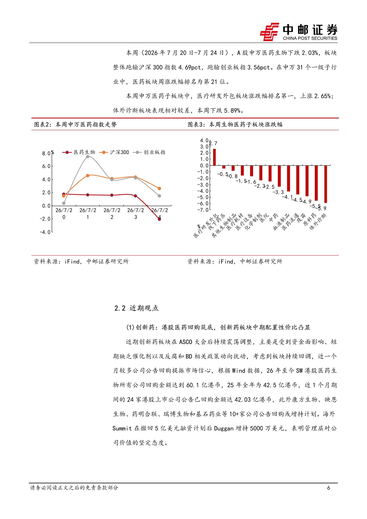中邮证券-医药生物行业报告海外CXOQ2业绩乐观国内外投融资持续回暖.pdf