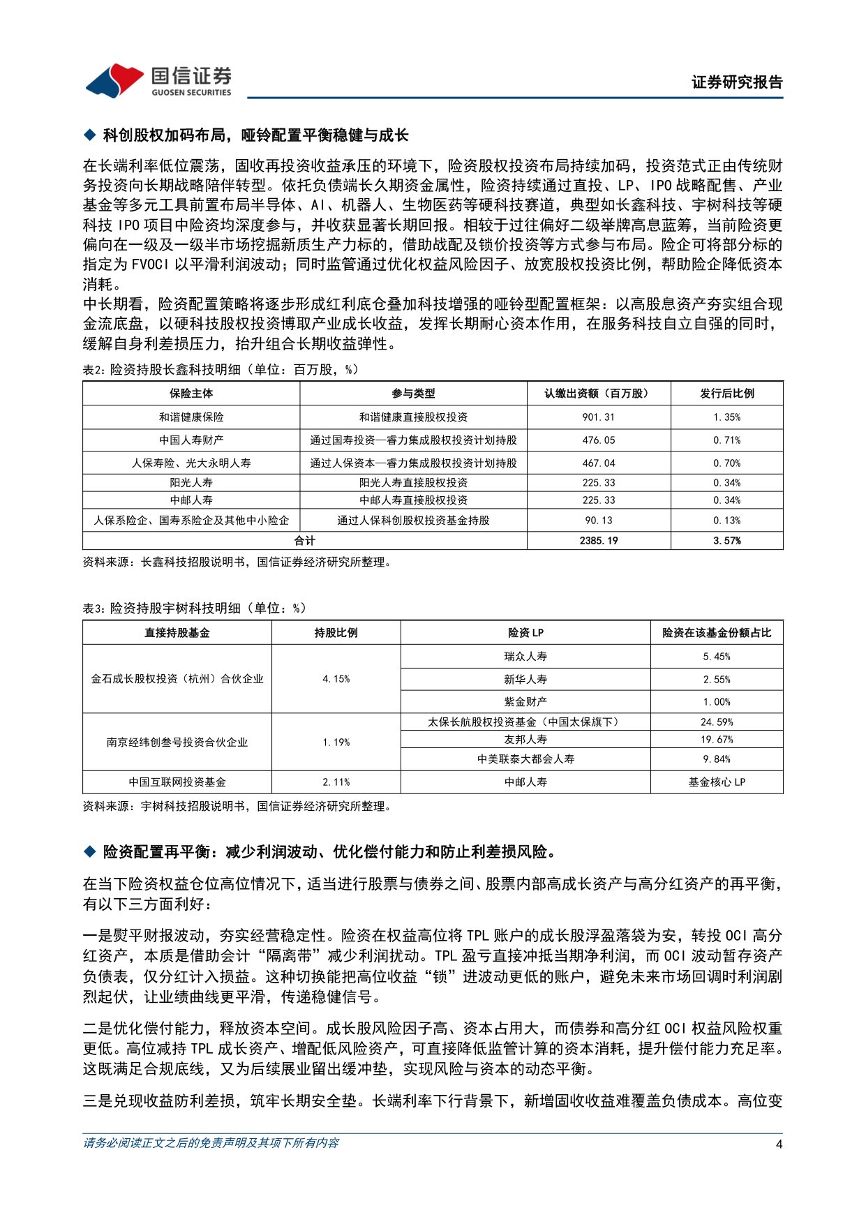 7页-保险行业2026年二季度保险业资金运用情况点评：固收压仓，权益略升，科技长投.pdf