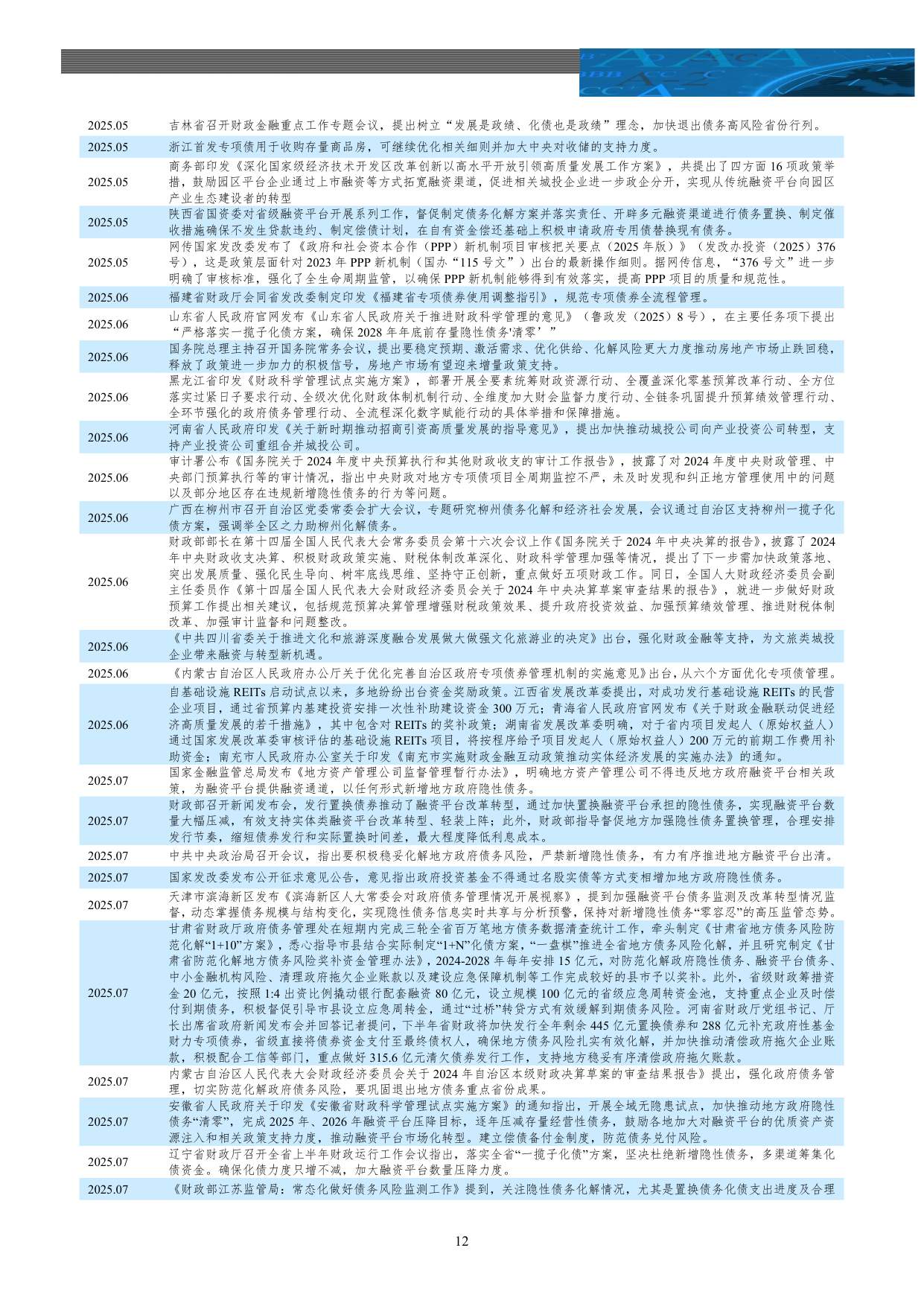 【行业研究】基础设施投融资行业2026年上半年政策回顾及展望：长效管控助力风险缓释 城投转型持续常态化-20260826-中诚信国际-17页.pdf