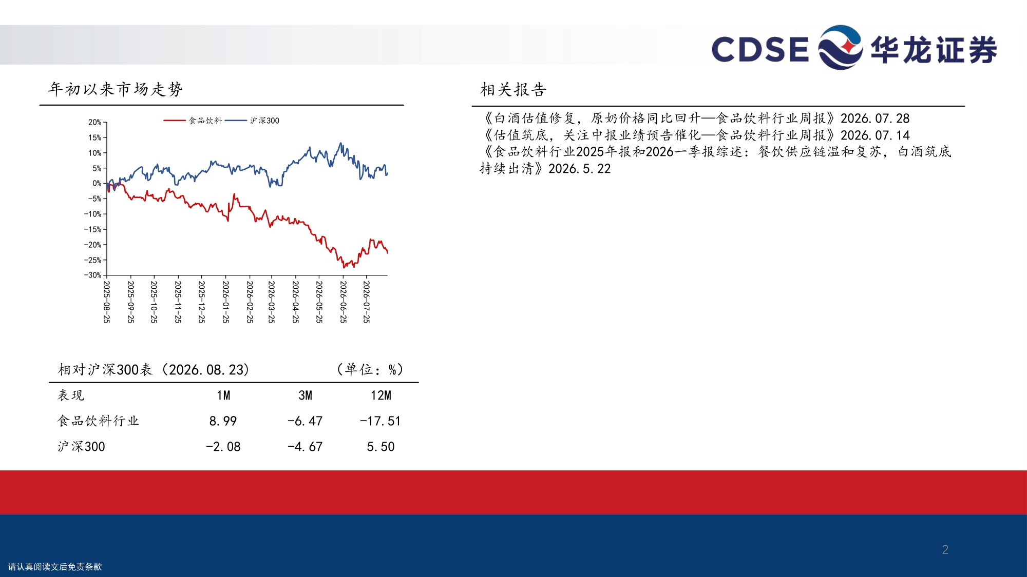 【食品饮料】食品饮料行业策略报告：筑底蓄势，励行求进-20260830-华龙证券-31页.pdf