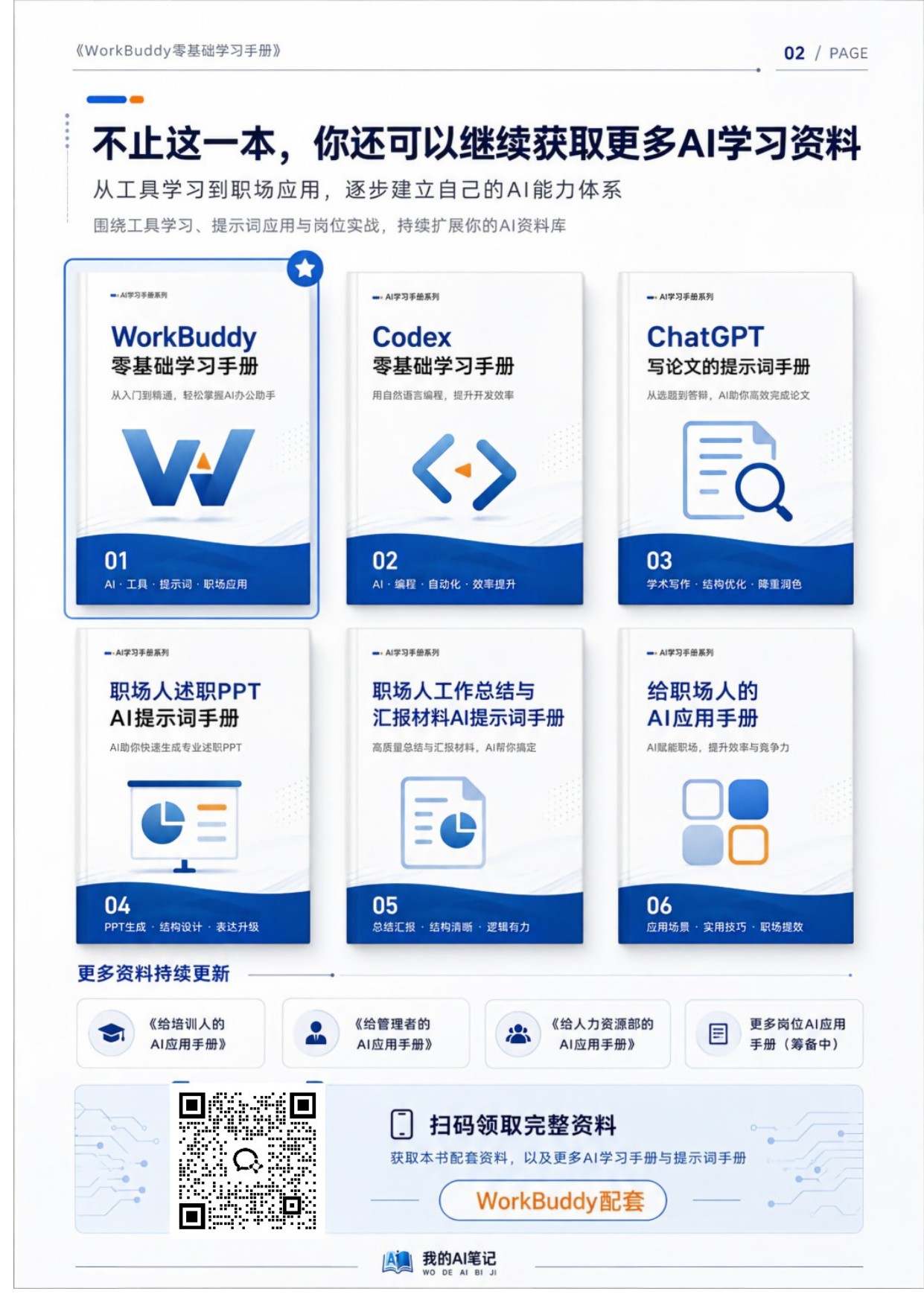 WorkBuddy零基础学习手册-前哨AI.pdf