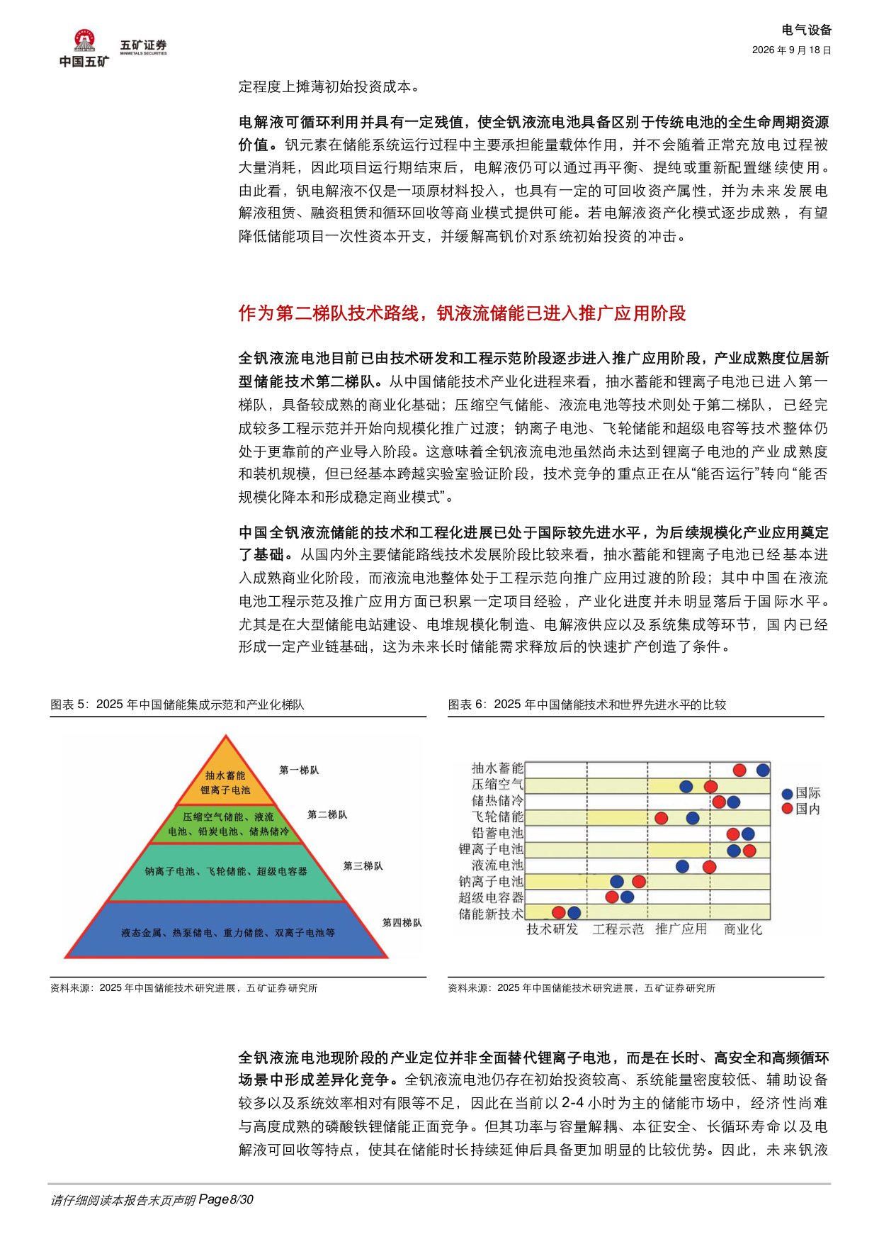 【电气设备】电气设备行业深度：钒液流储能的机遇和挑战-20260918-五矿证券-30页.pdf