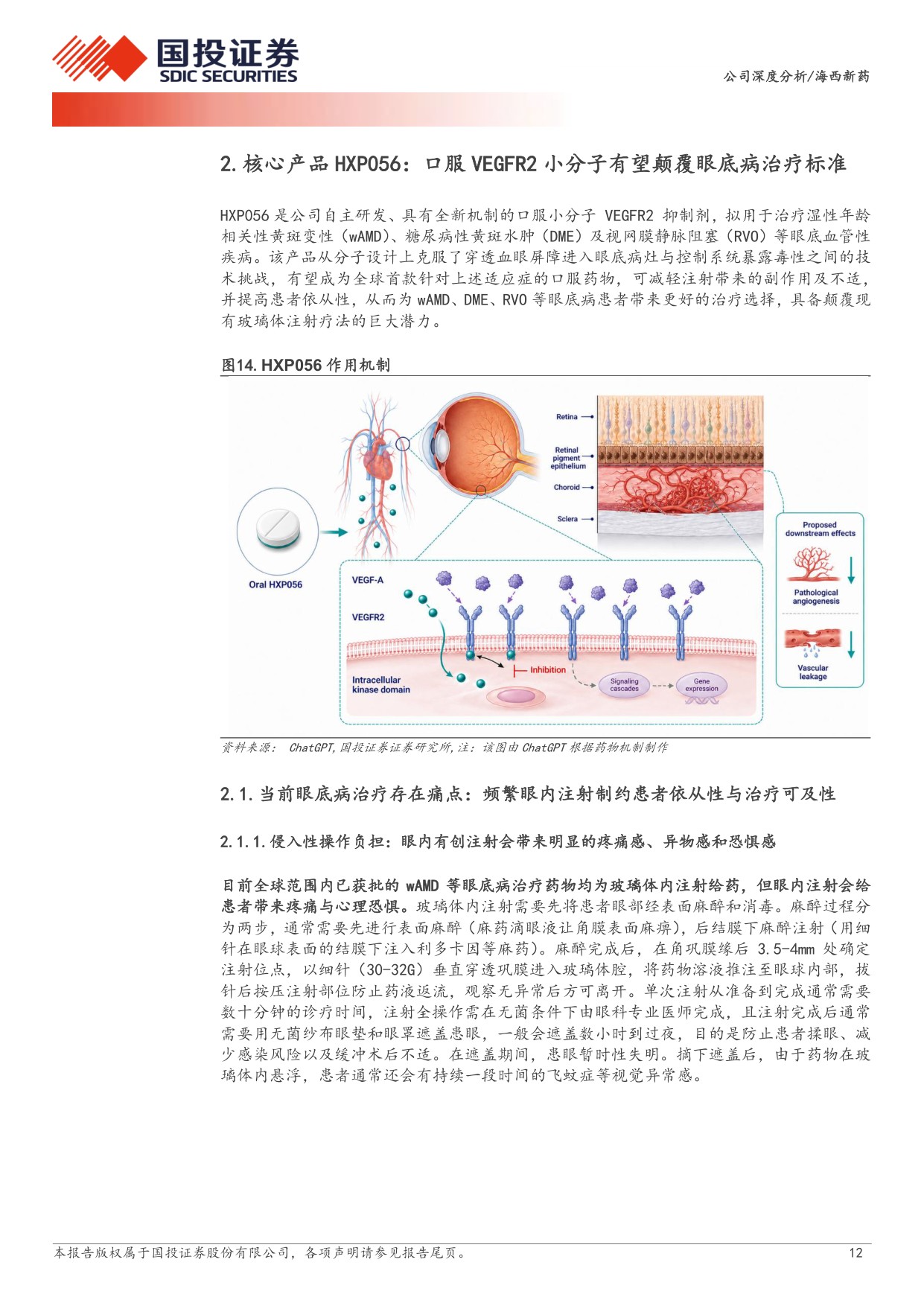 国投证券-海西新药-02637-02637.HK口服小分子眼药有望破局眼底病治疗仿创协同开启价值重估.pdf