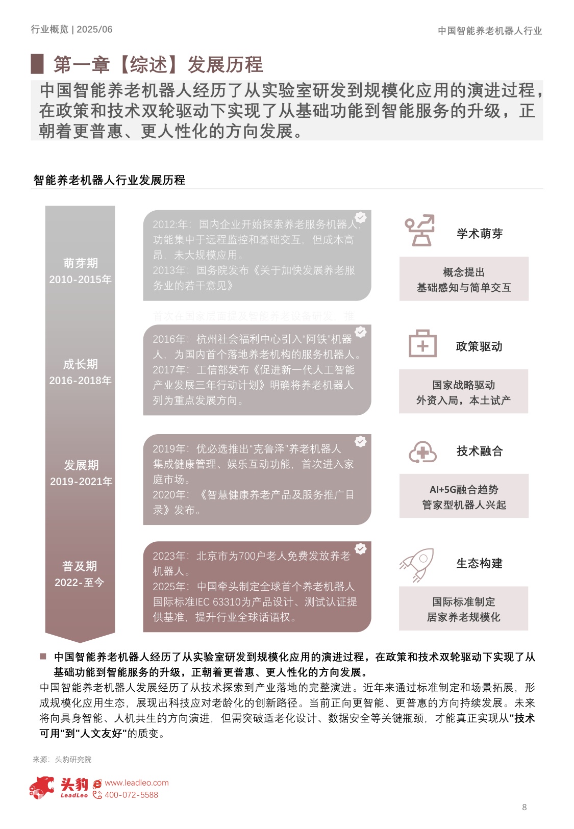 2025年中国智能养老机器人行业概览：从机构到居家：智能养老机器人B端281亿+ C端加速渗透，“硬件+服务+数据”生态布局打开657亿市场空间.pdf