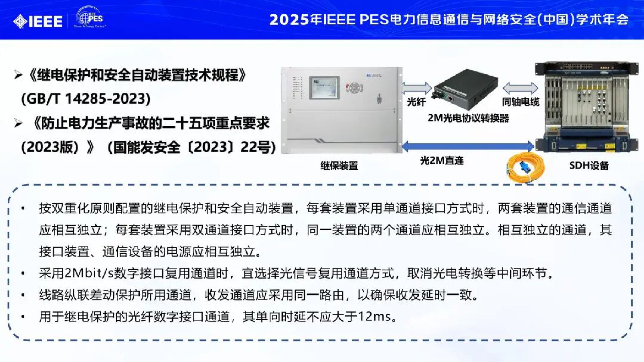 2025年电力通信保障大电网安全运行的实践与思考报告.pdf